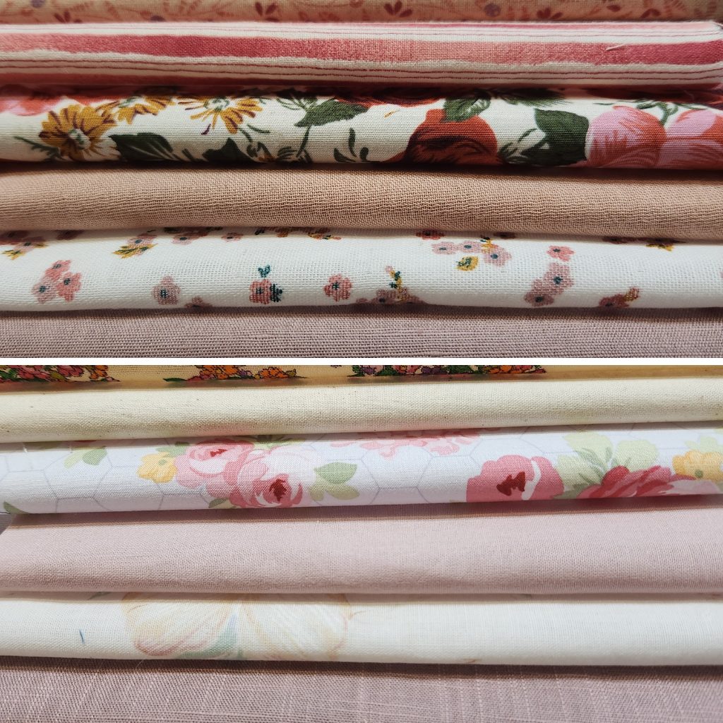 Slow Stitch Bundle - Pretty Pinks