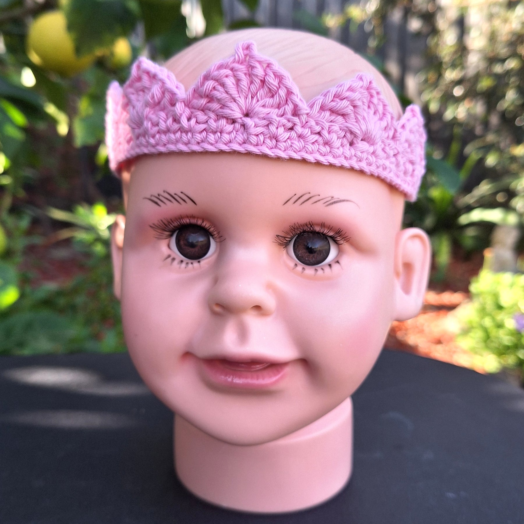 Handmade Adjustable Crochet Crowns