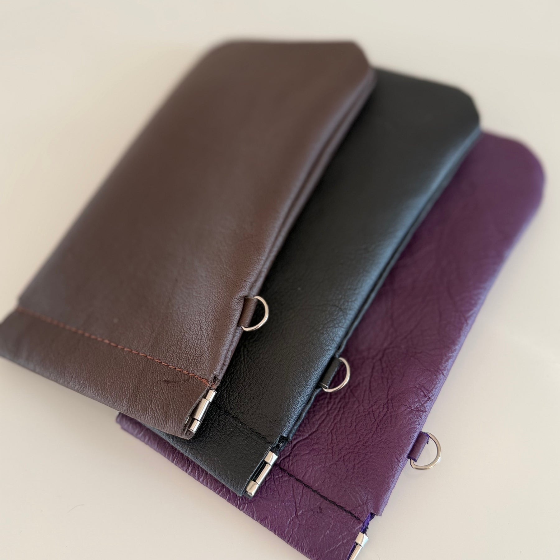 Leather glasses case