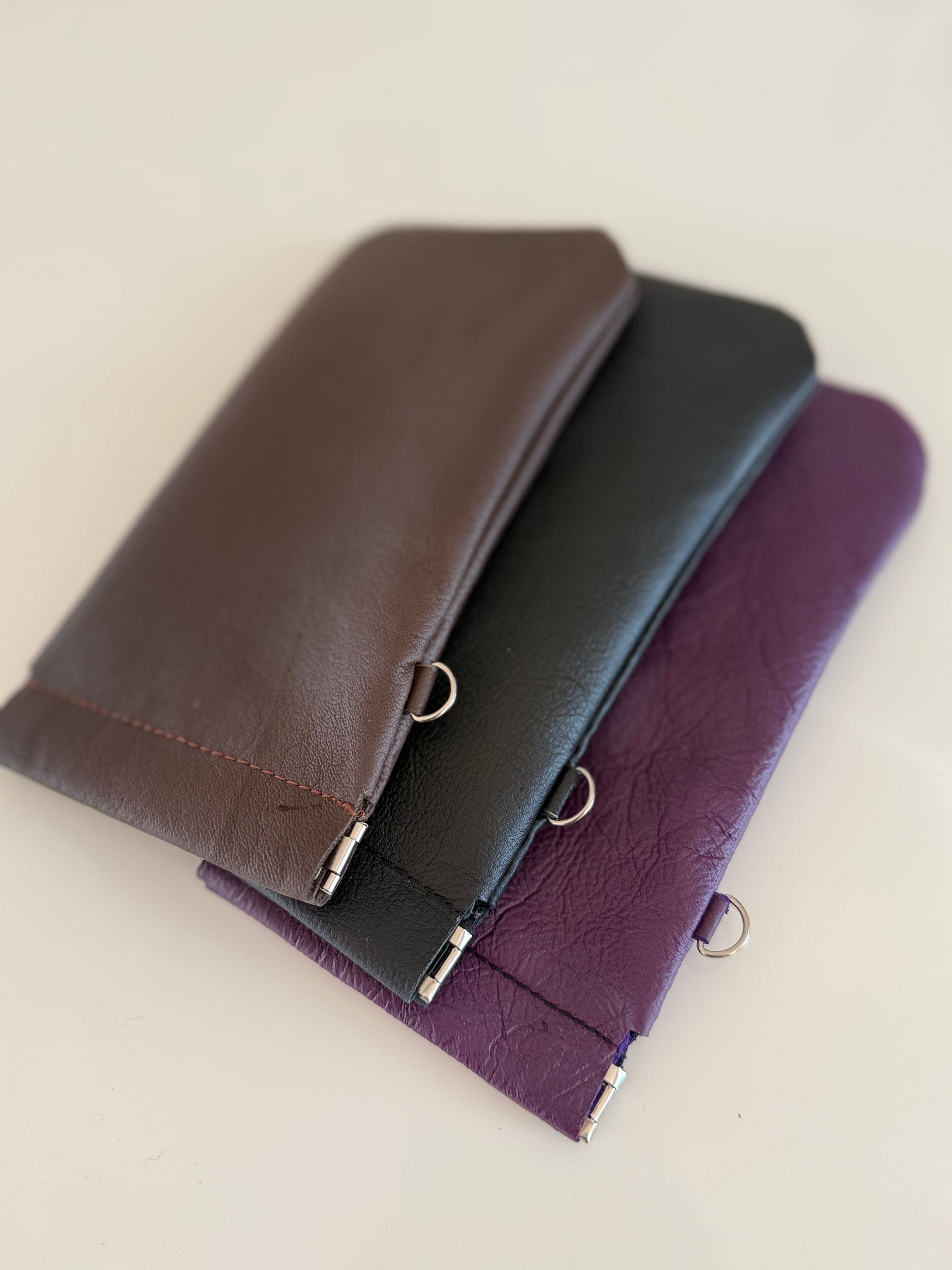 Leather glasses case