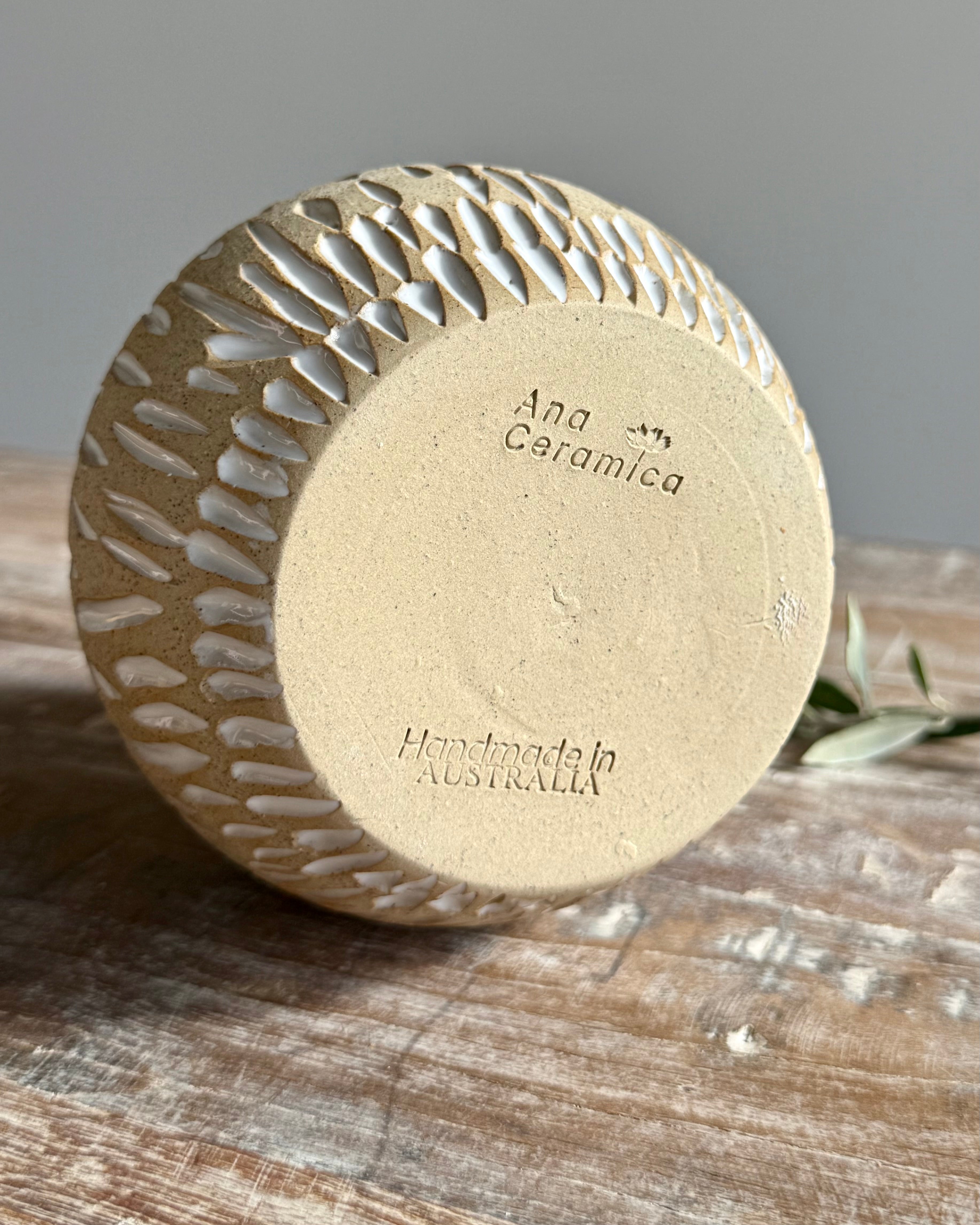 The Gathering Dish | Handmade Ceramic Garlic Grater, Herb & Dipping Dish - MADE TO ORDER
