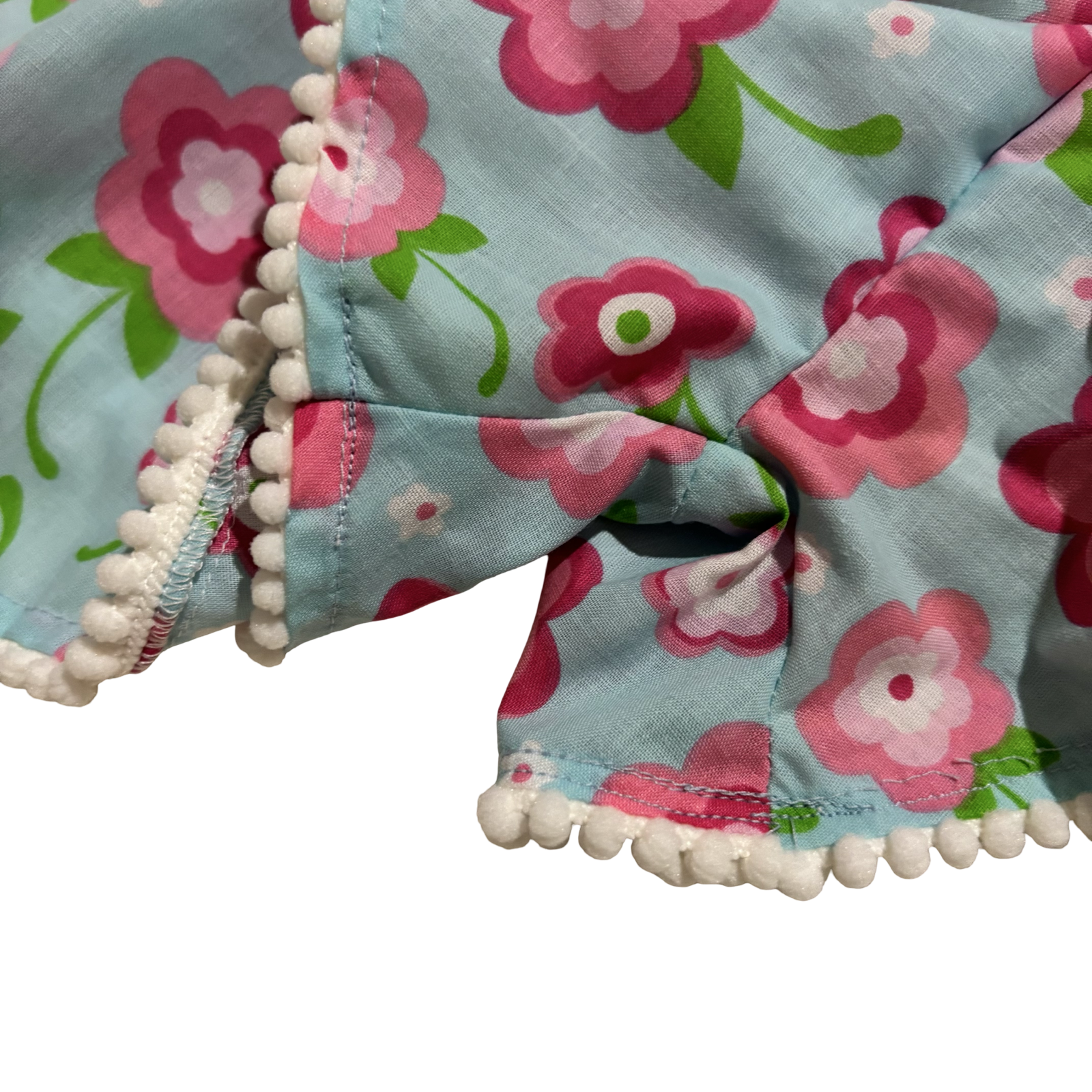 Blue Floral Skorts
