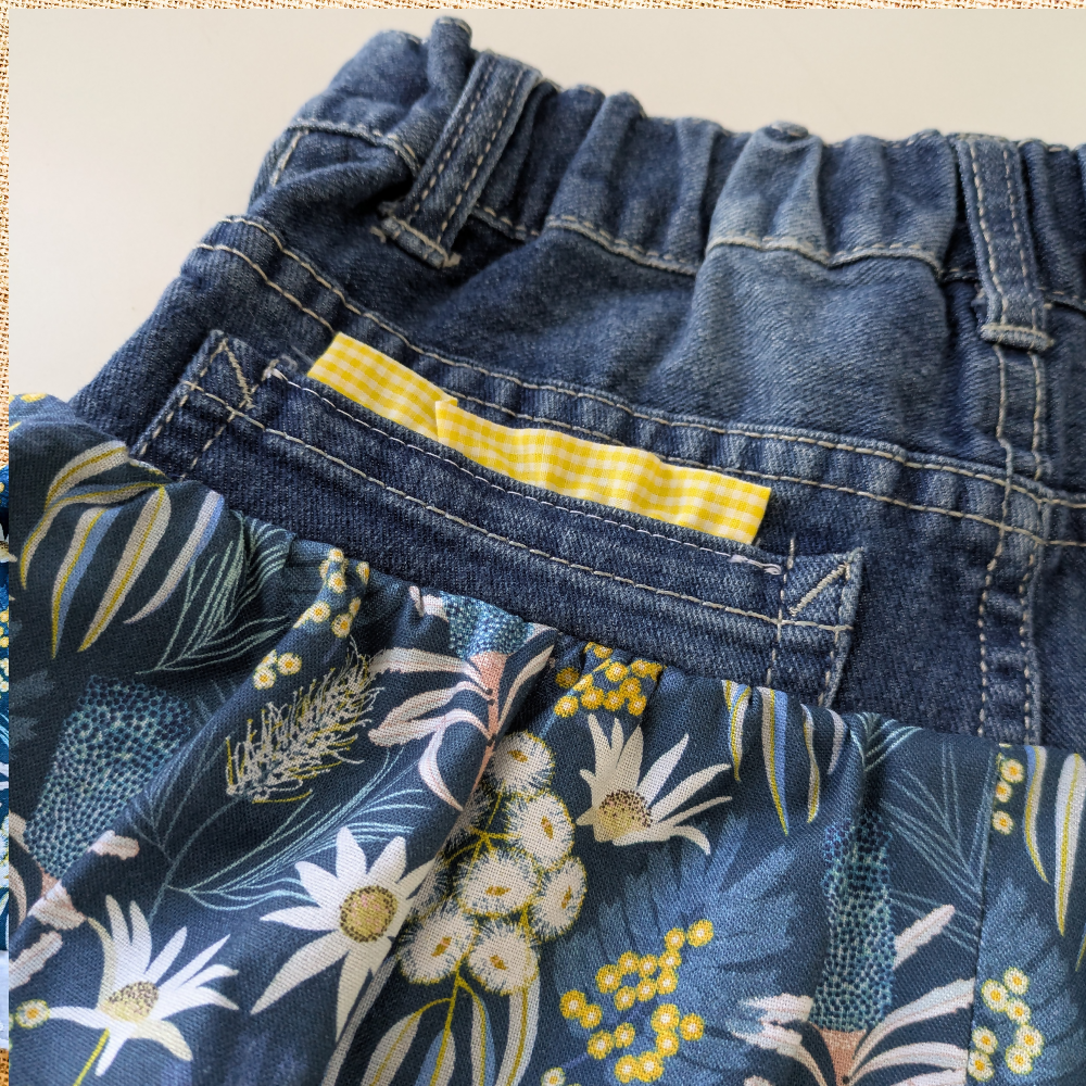 upcycled-denim-skirt-size-5-flannel-flower-Navy-lace-australian-handmade-sewing-artist-the-denim-patch (3)