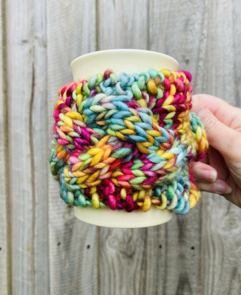 Coffee Cup Cozy, Cup Cozy, Mug Rug