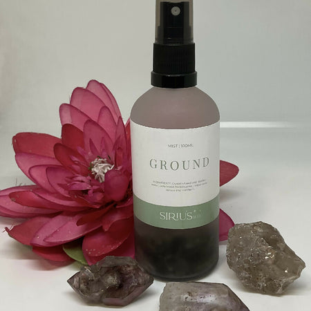 Grounding Mist Crystal Infused with Smokey Quartz 100ml