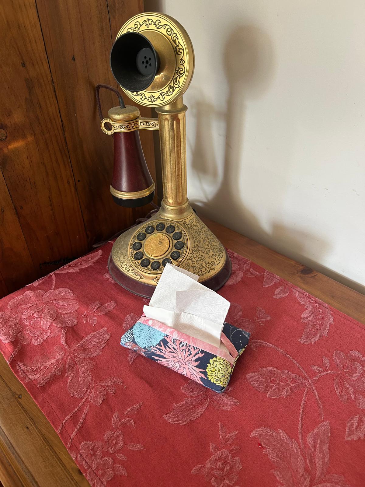 Handy Reusable Tissue Holder - Undersea themed pattern