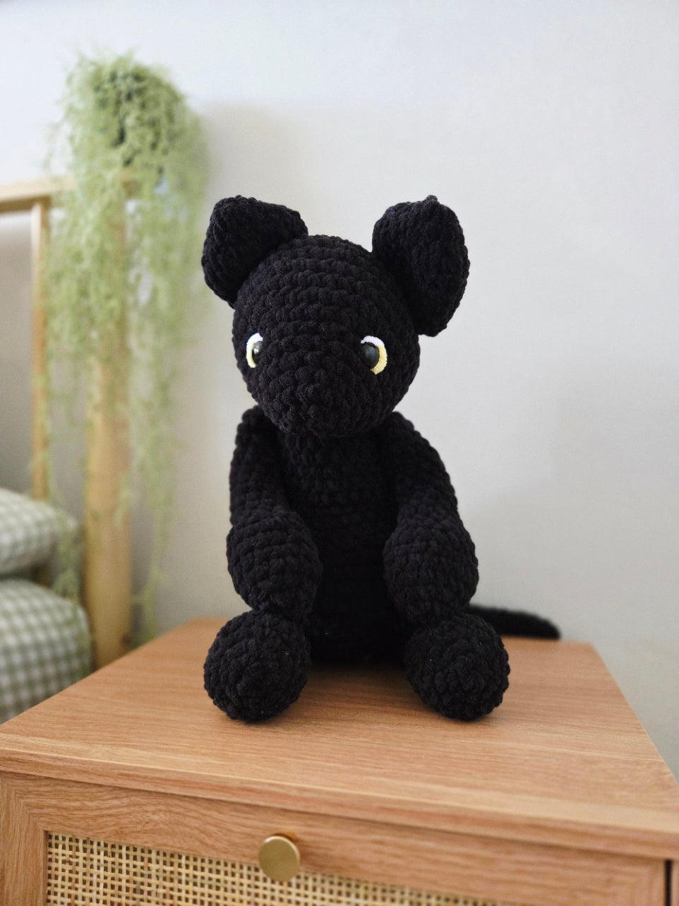 Calamity the Cat ~ crochet cat