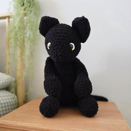 Calamity the Cat ~ crochet cat