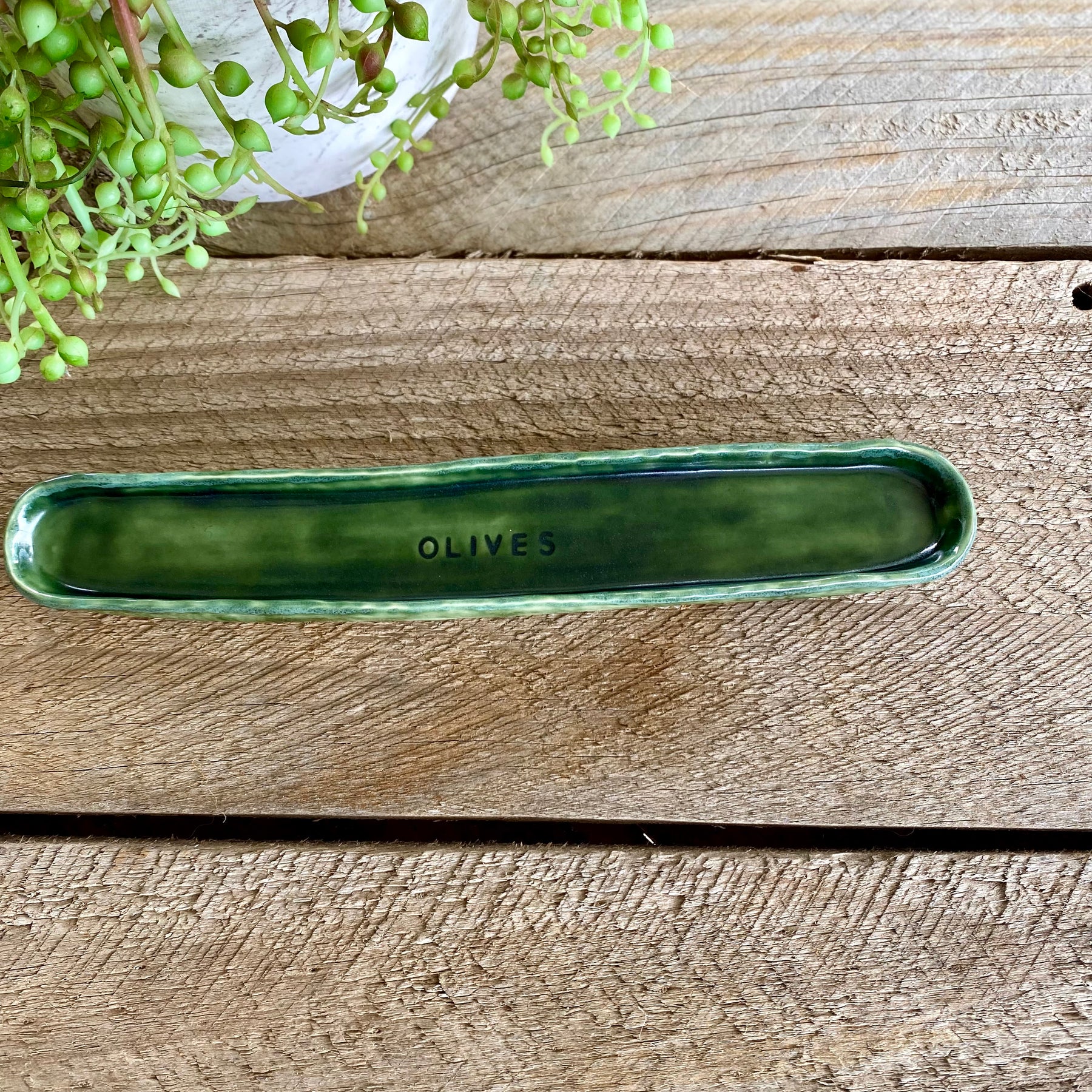 Olive & Earth — Handmade Ceramic Olive Boats
