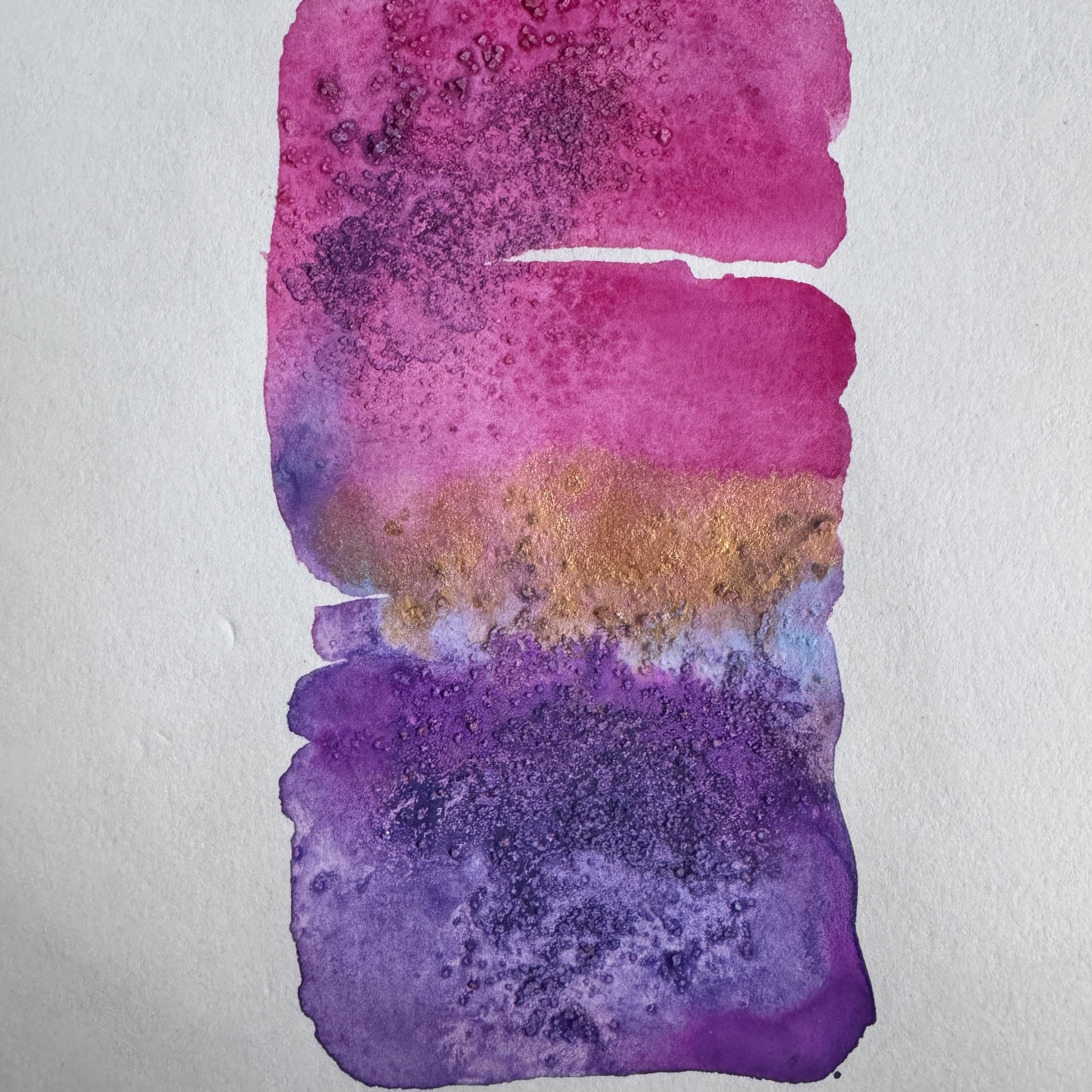 Quiet Becoming Abstract Watercolour Artwork