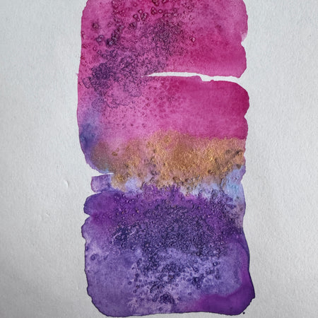 Quiet Becoming Abstract Watercolour Artwork