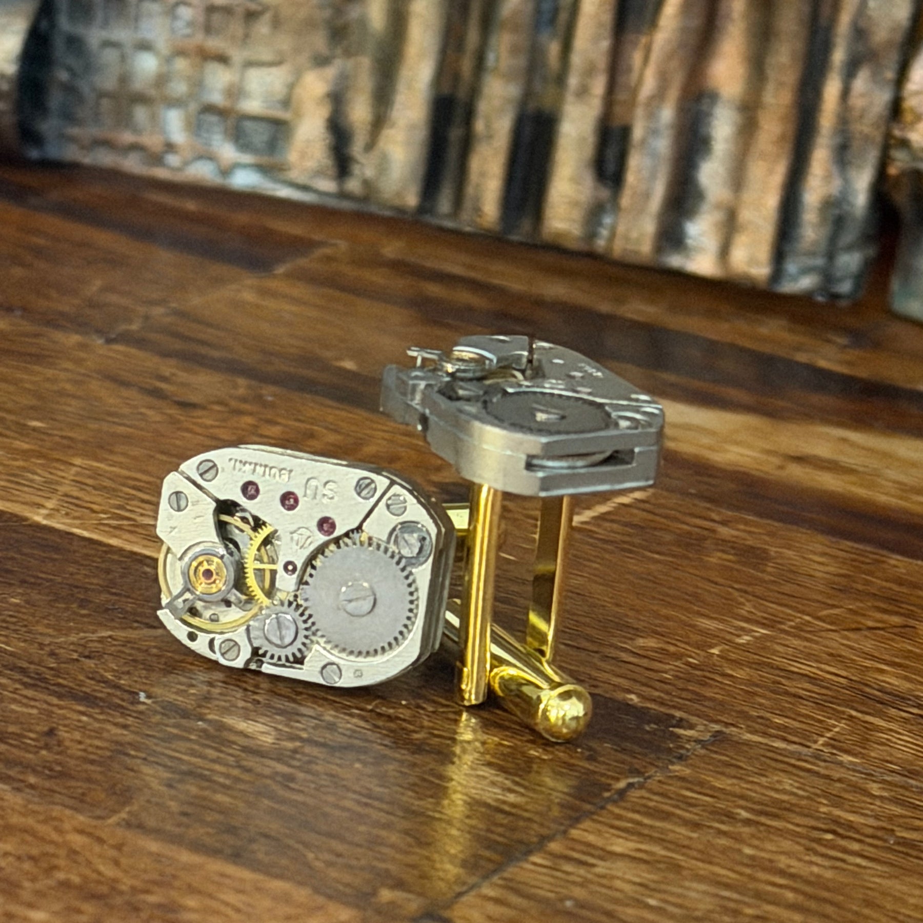 Steampunk Watch Movement Cufflinks