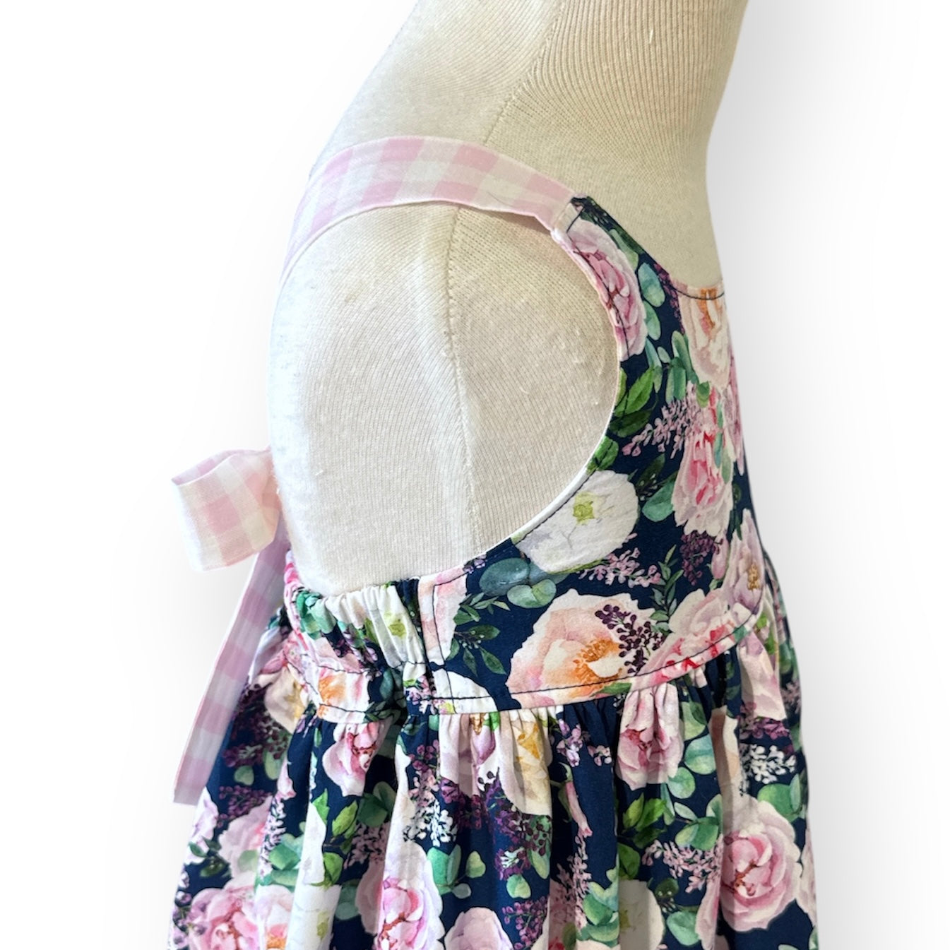 SIZE 3 Navy Roses LOLA Dress