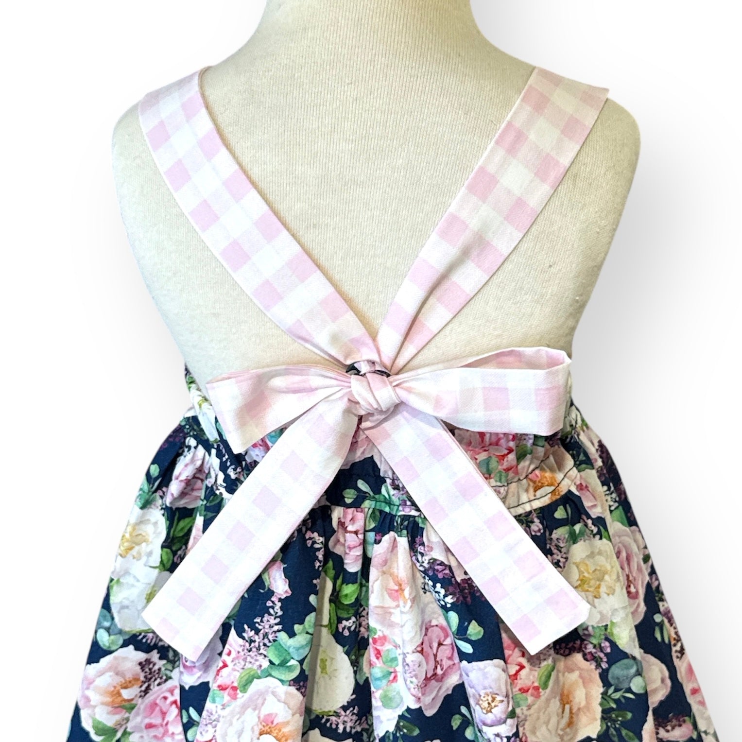 SIZE 3 Navy Roses LOLA Dress