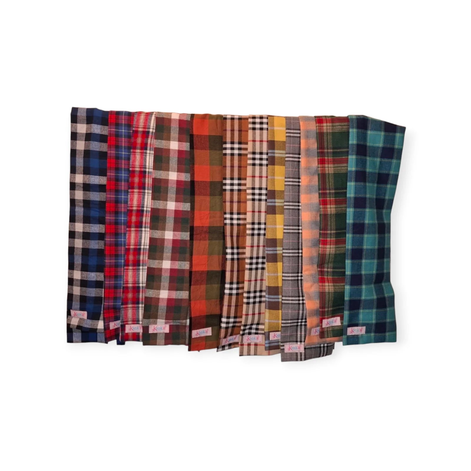 Plaid Scarf - 10 Colours