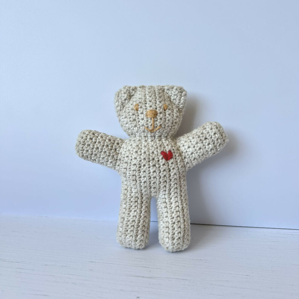 Crochet | Teddy Bear | Neutral Colour