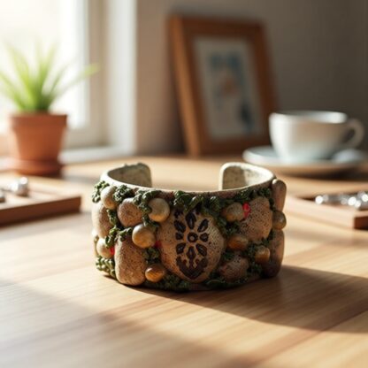 Hand Sculpted Polymer Clay Cuff Bracelets