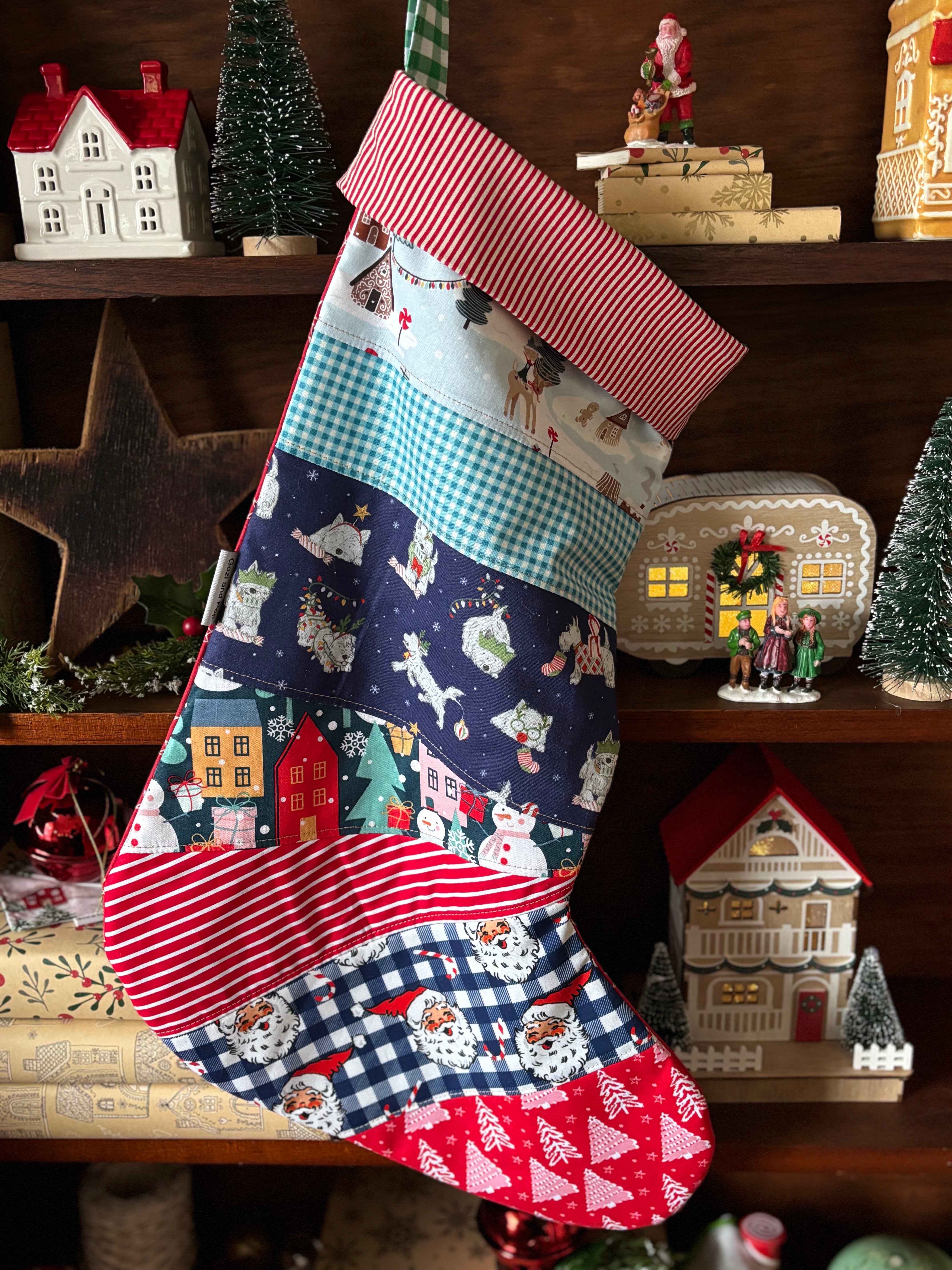 Christmas Santa Stocking Large Size