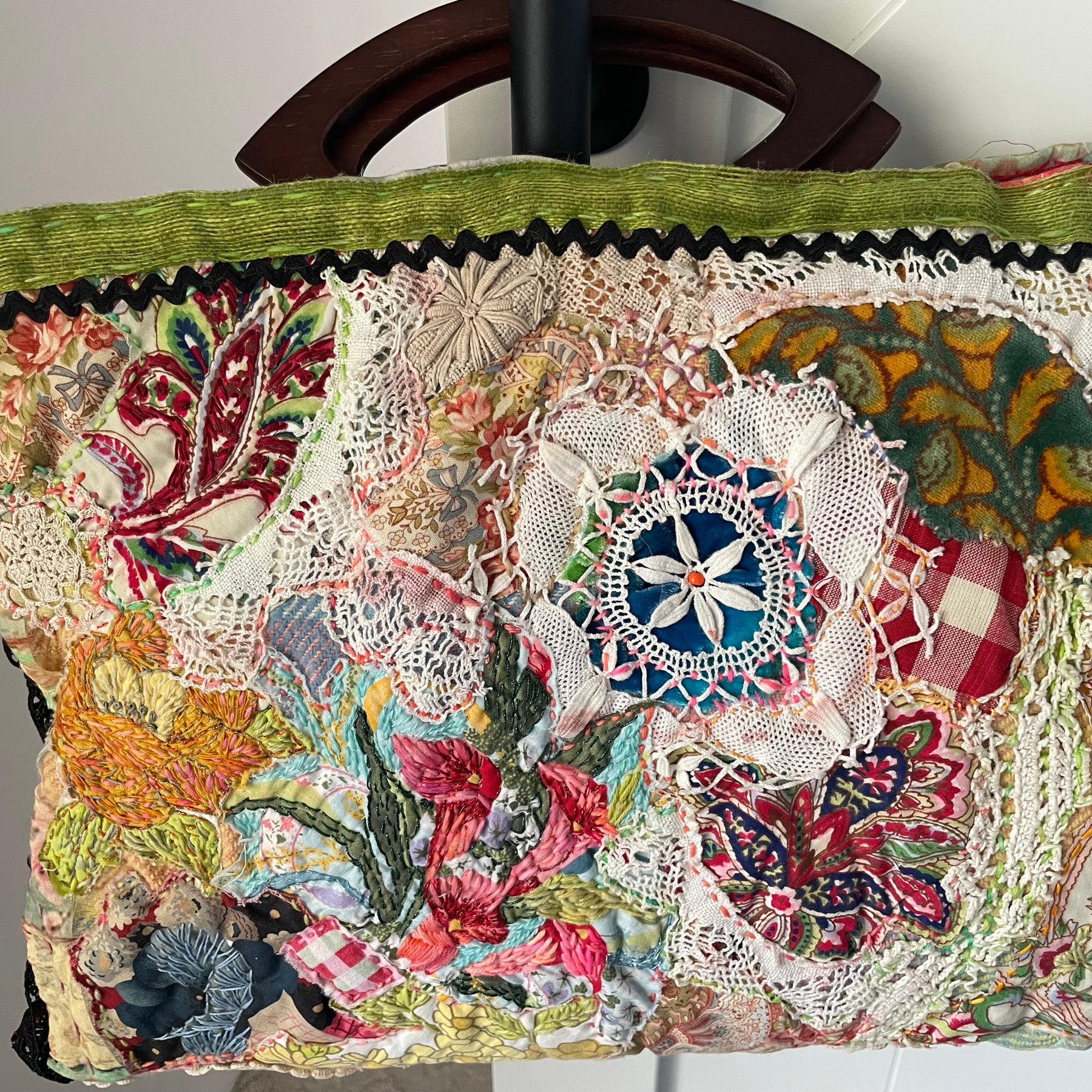 Madam Huber vintage bespoke large bag