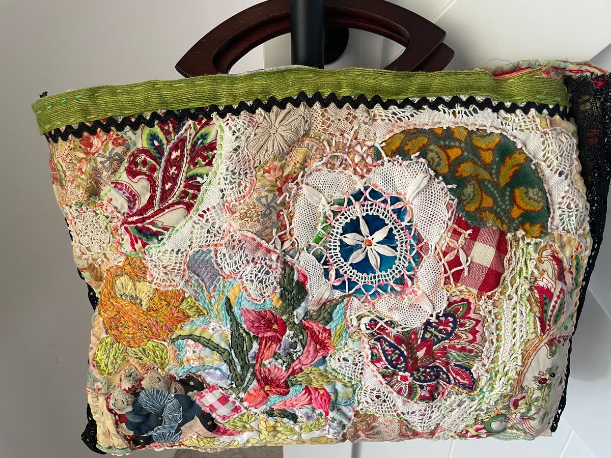 Madam Huber vintage bespoke large bag