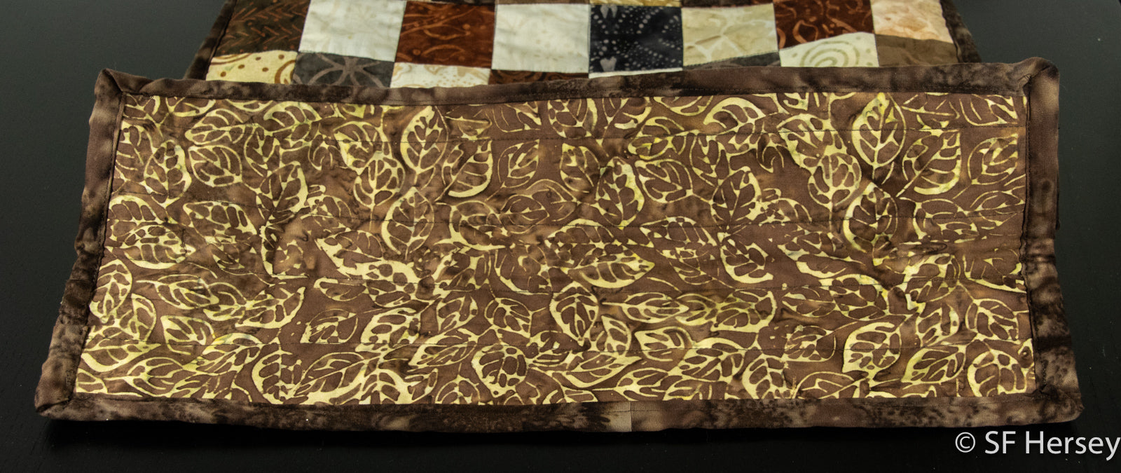 Batik Squares Shopping Bag