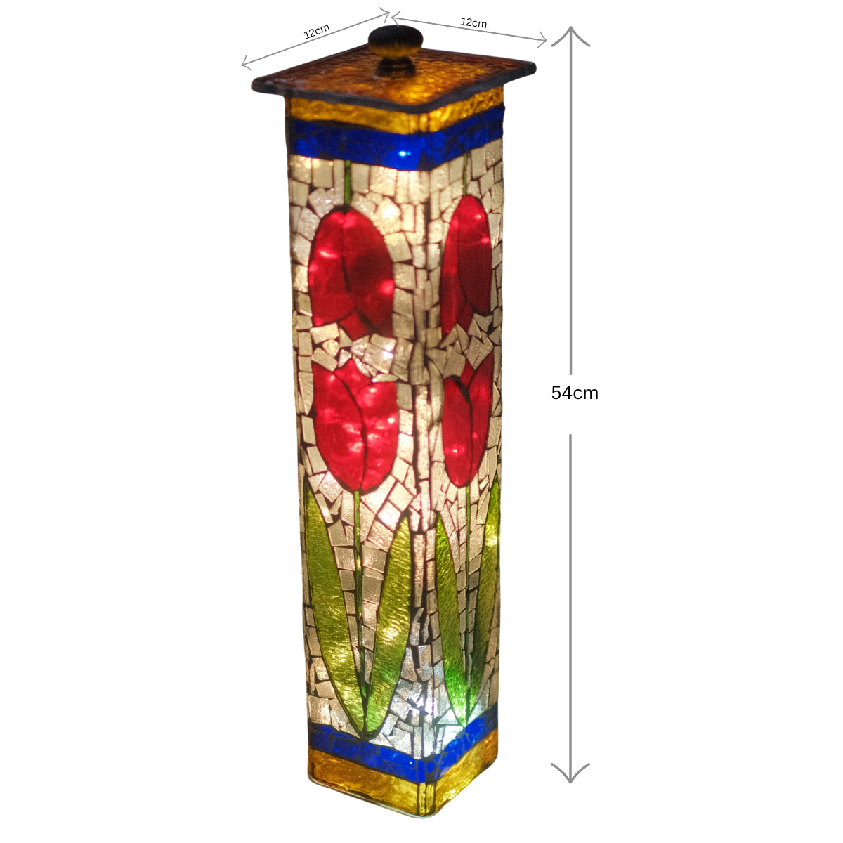 Glass Light Sculpture | Royal Tulip
