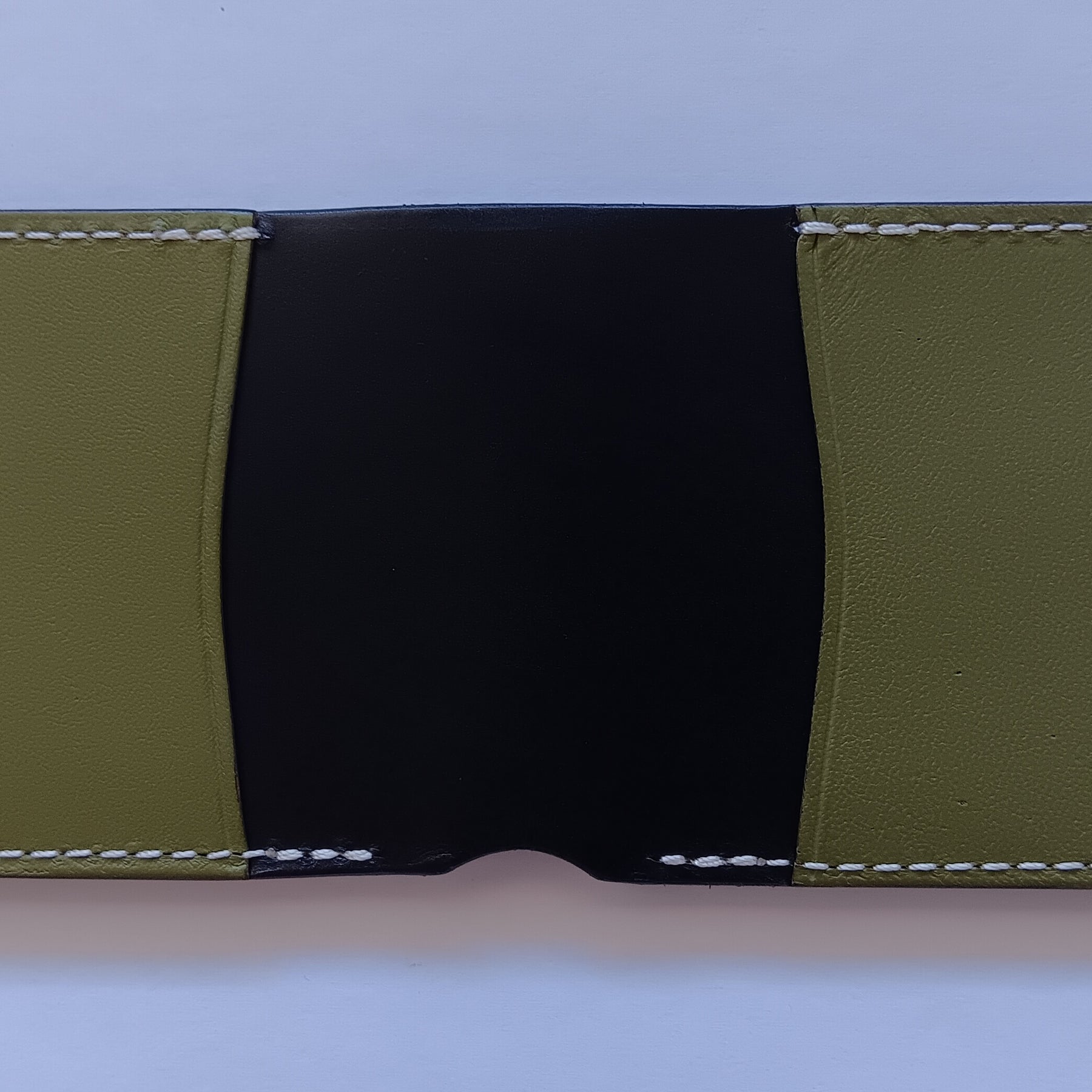 Men's Wallet Cardholder - White Stitching
