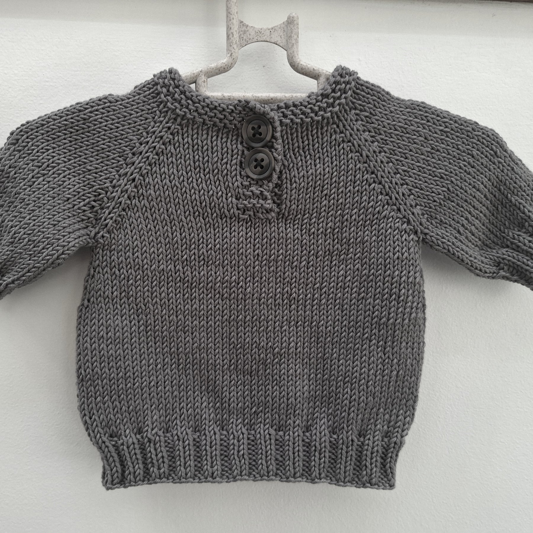 Bamboo-cotton Teeny Baby Snuggly Sweater Sz 0 -3mths