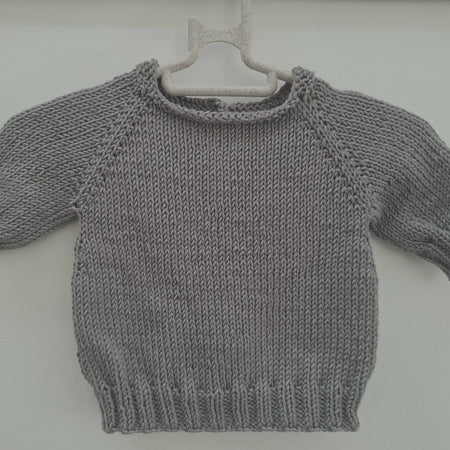 Bamboo-cotton Teeny Baby Snuggly Sweater Sz 0 -3mths