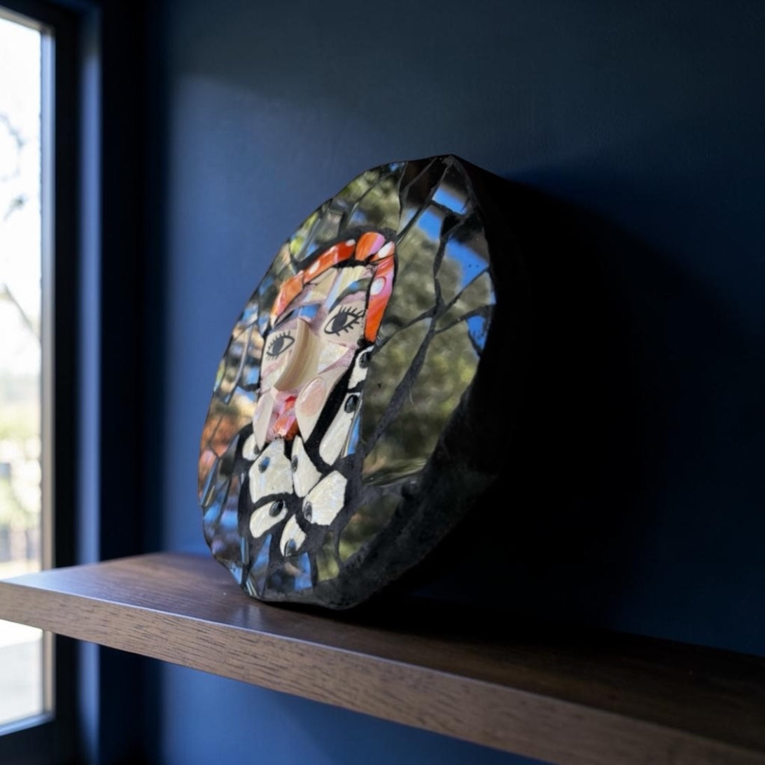 Mosaic Portrait. Wall hanging.