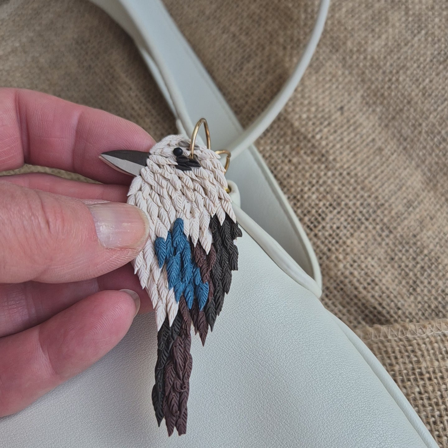 Kookaburra Keyring