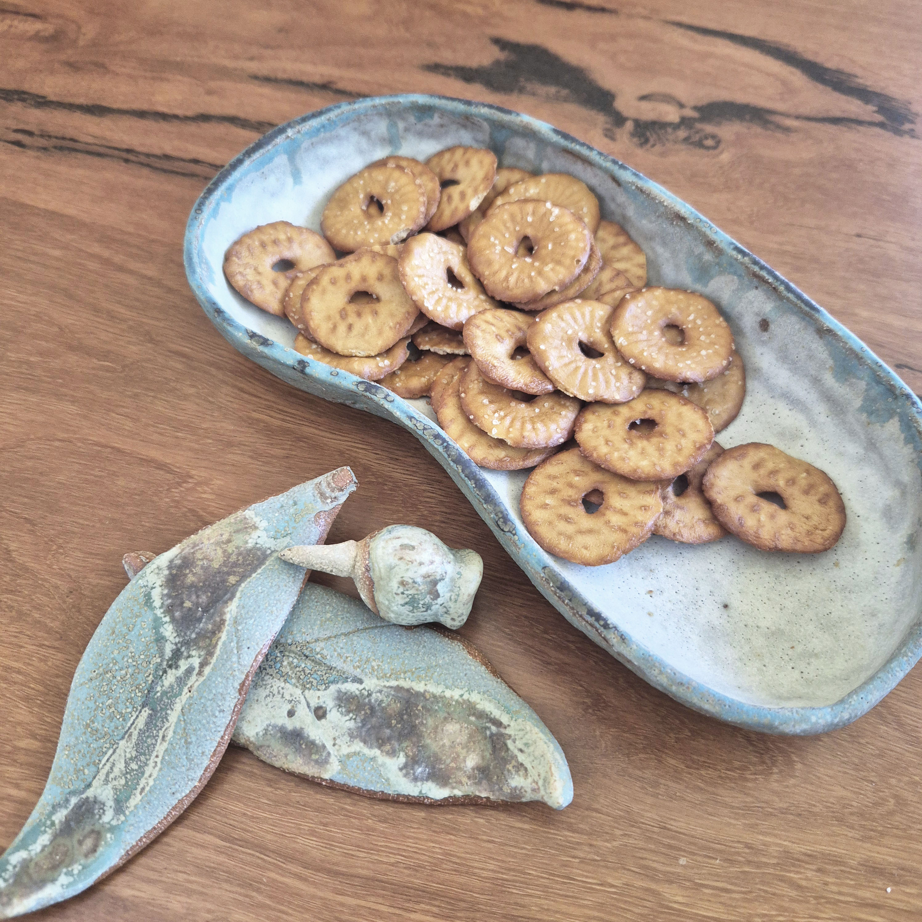 Eucalyptus Leaves and Gumnuts Decoration