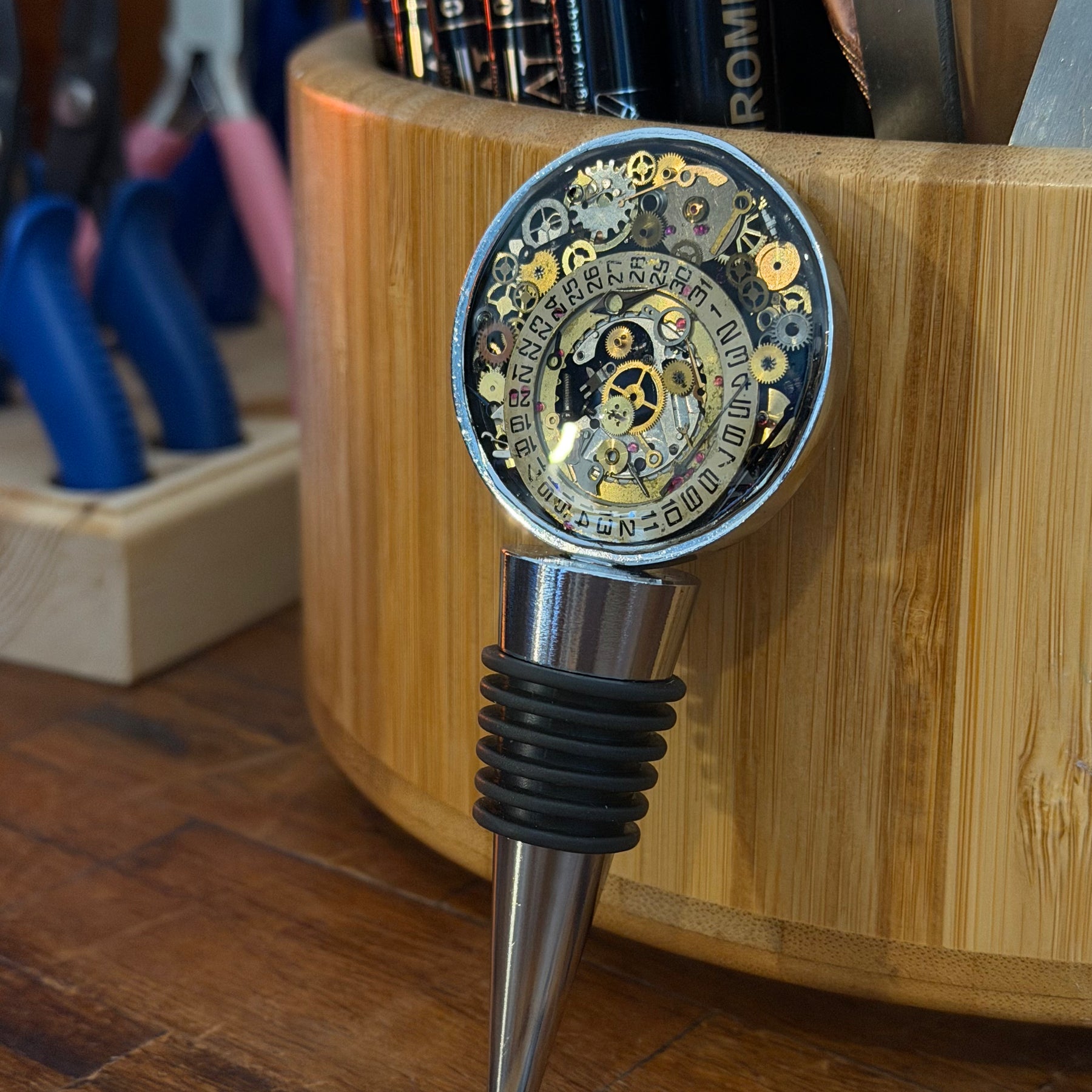 Steampunk Bottle Stopper