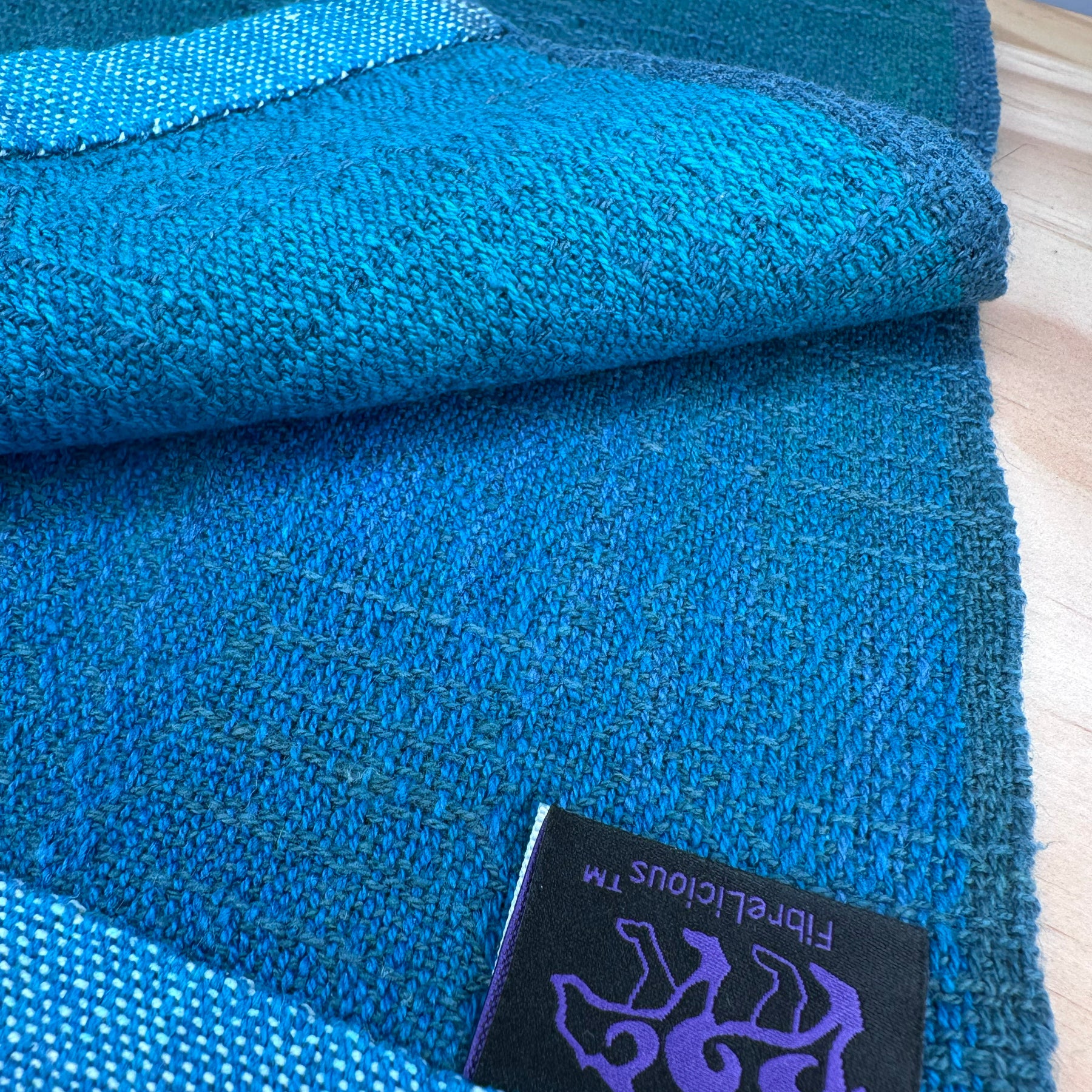 Hand-Dyed and Handwoven Linen/Cotton Tea Towels