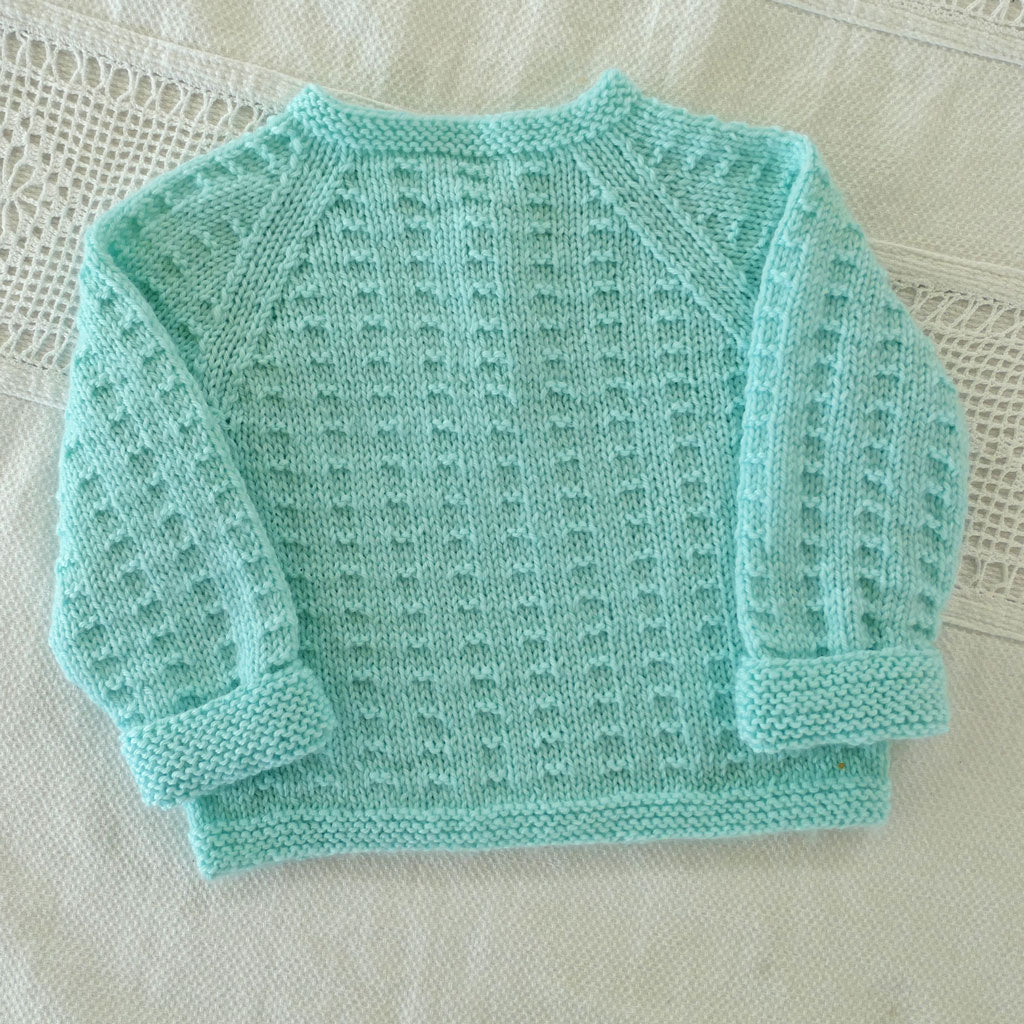Cardigans/jackets, baby size 0-1, white or mint, Aussie wool