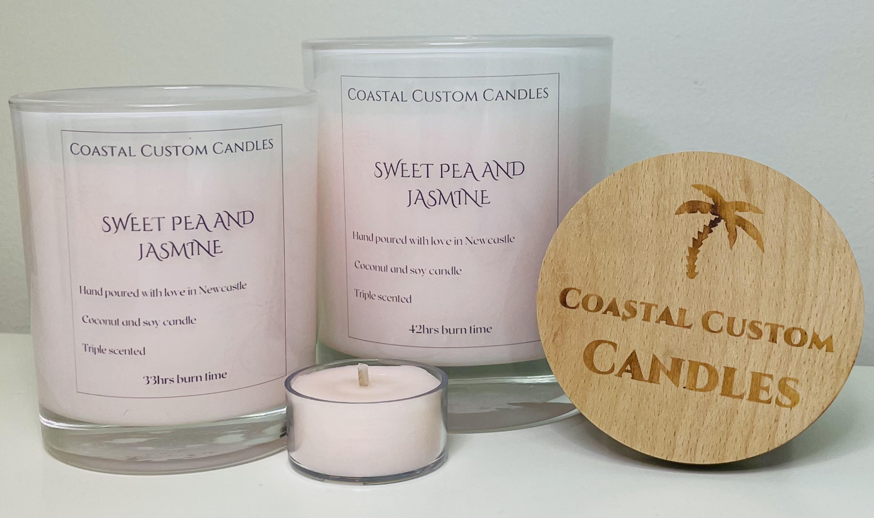 Sweet Pea and Jasmine Candle