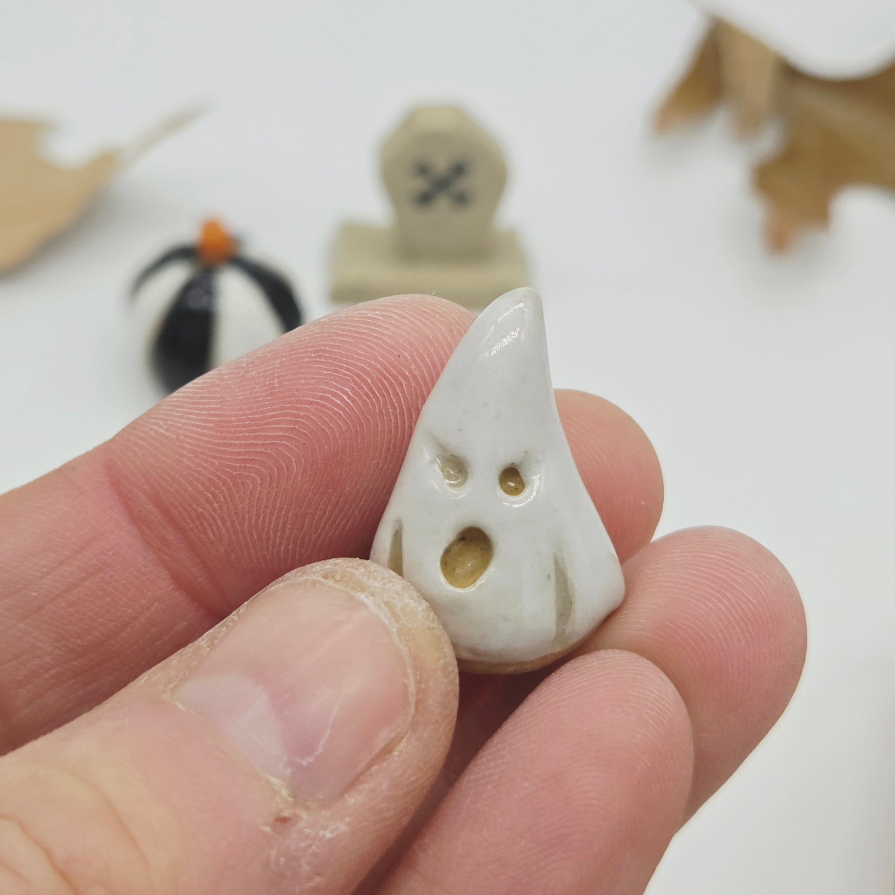 Tiny Ceramic Spooky Set 1