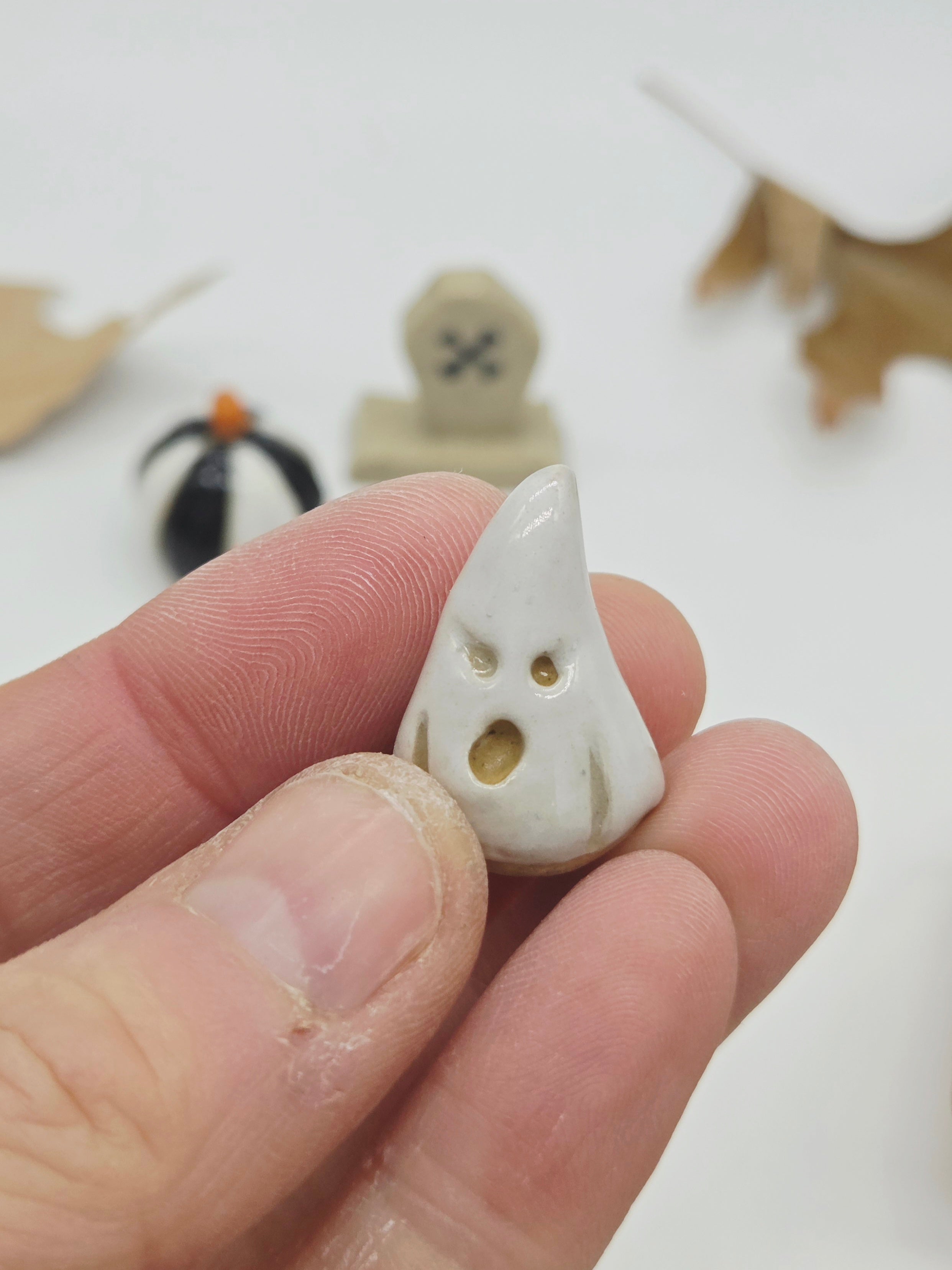 Tiny Ceramic Spooky Set 1