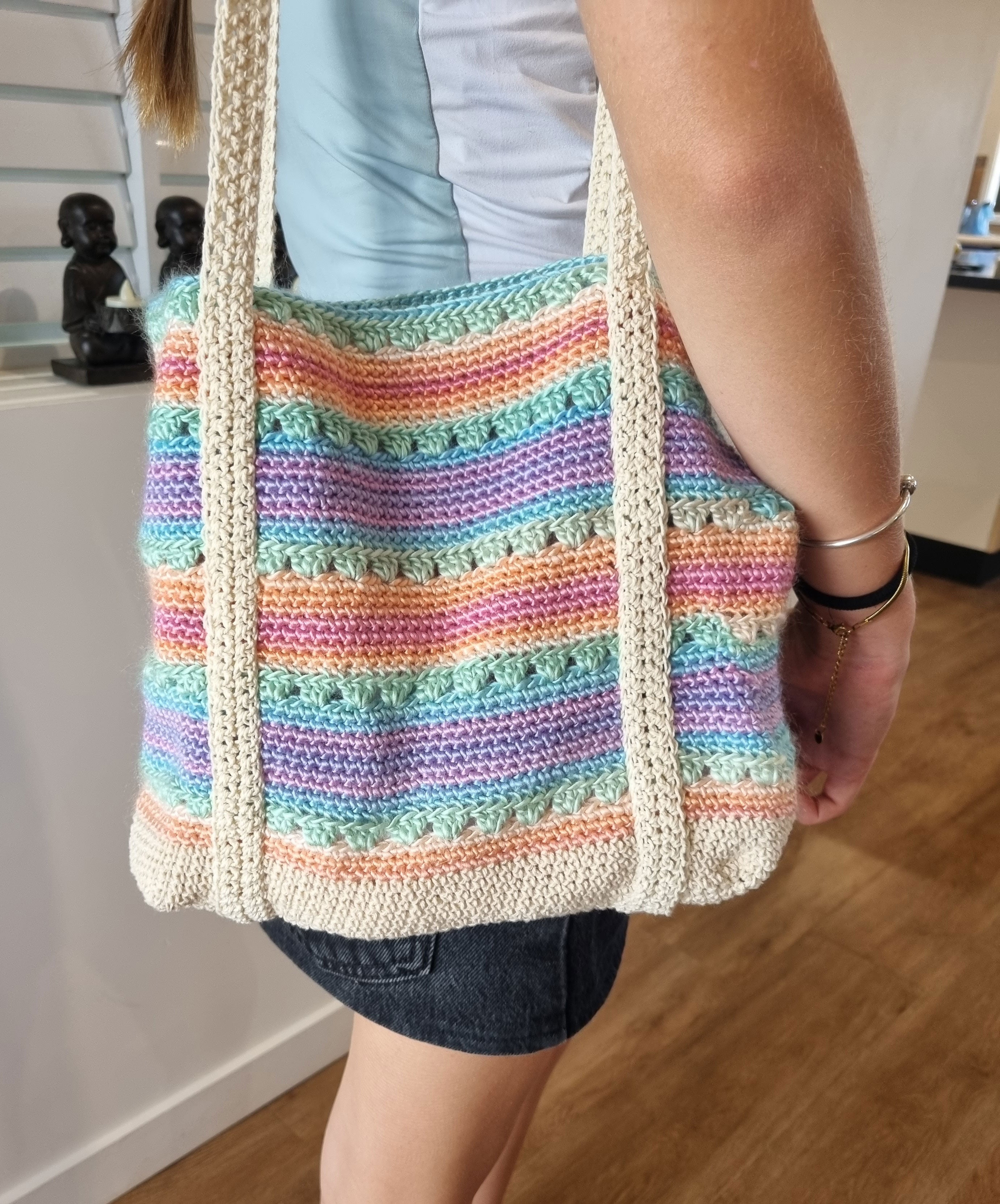 Crochet market bag