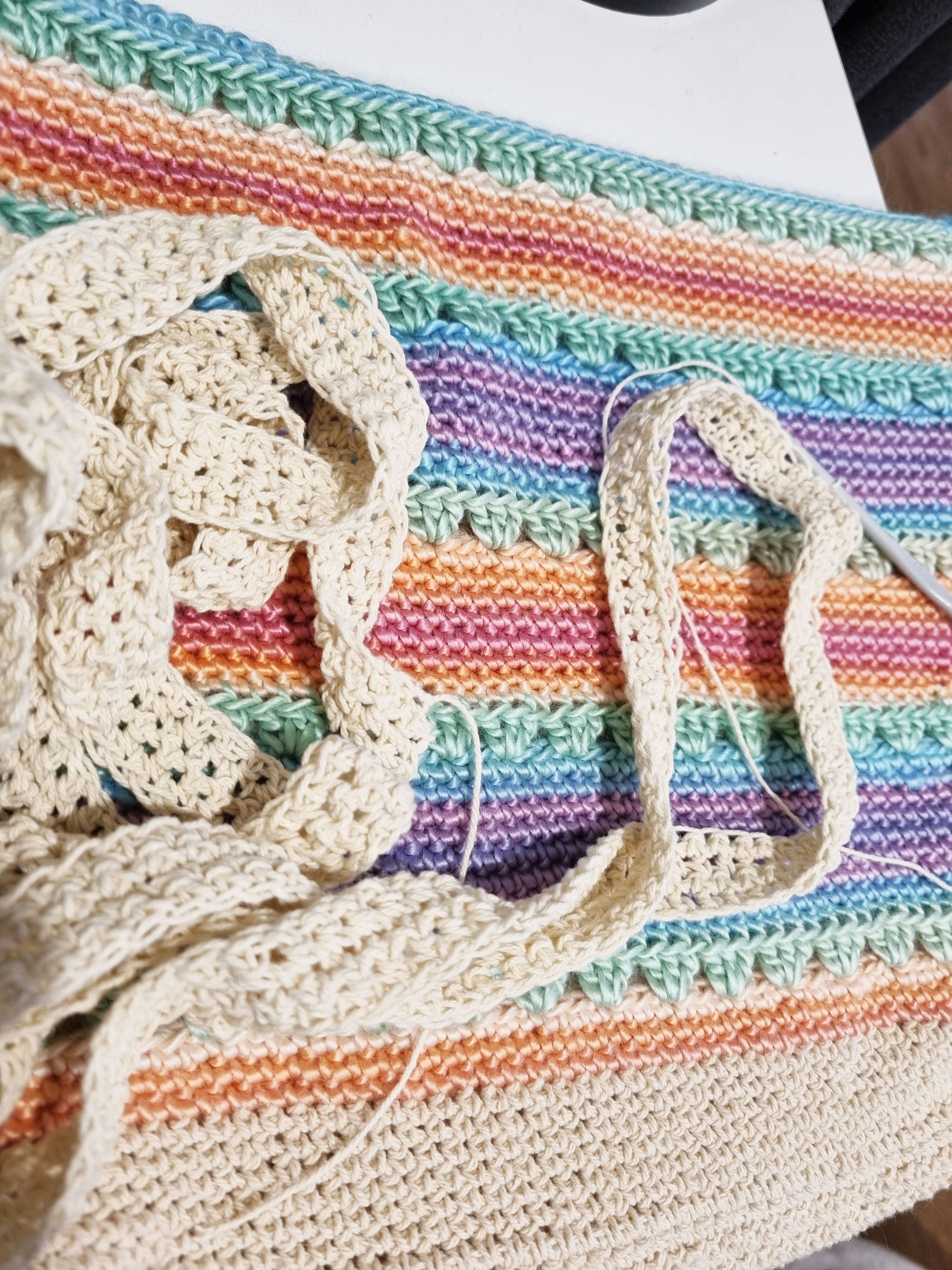 Crochet market bag