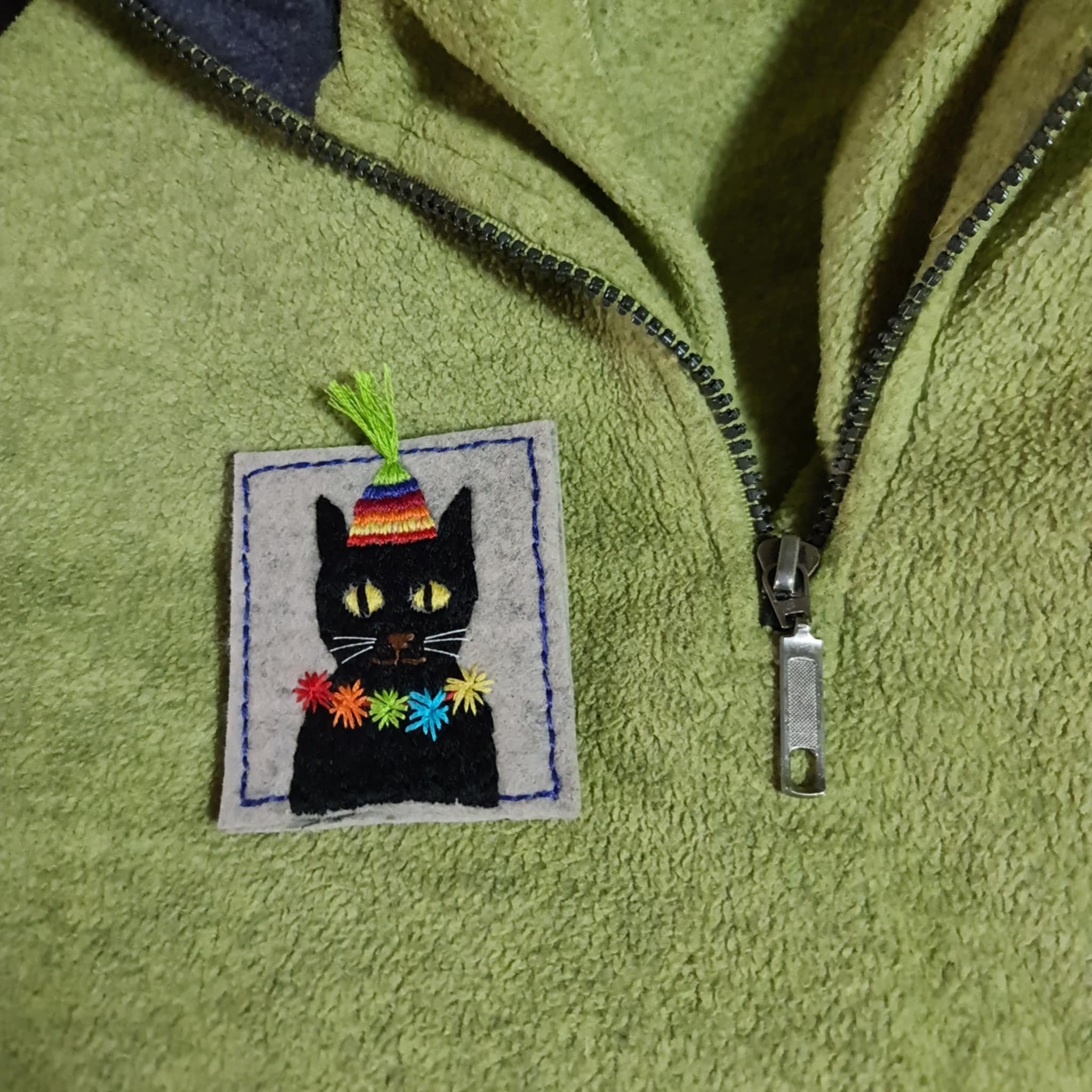 Party Cat Brooch