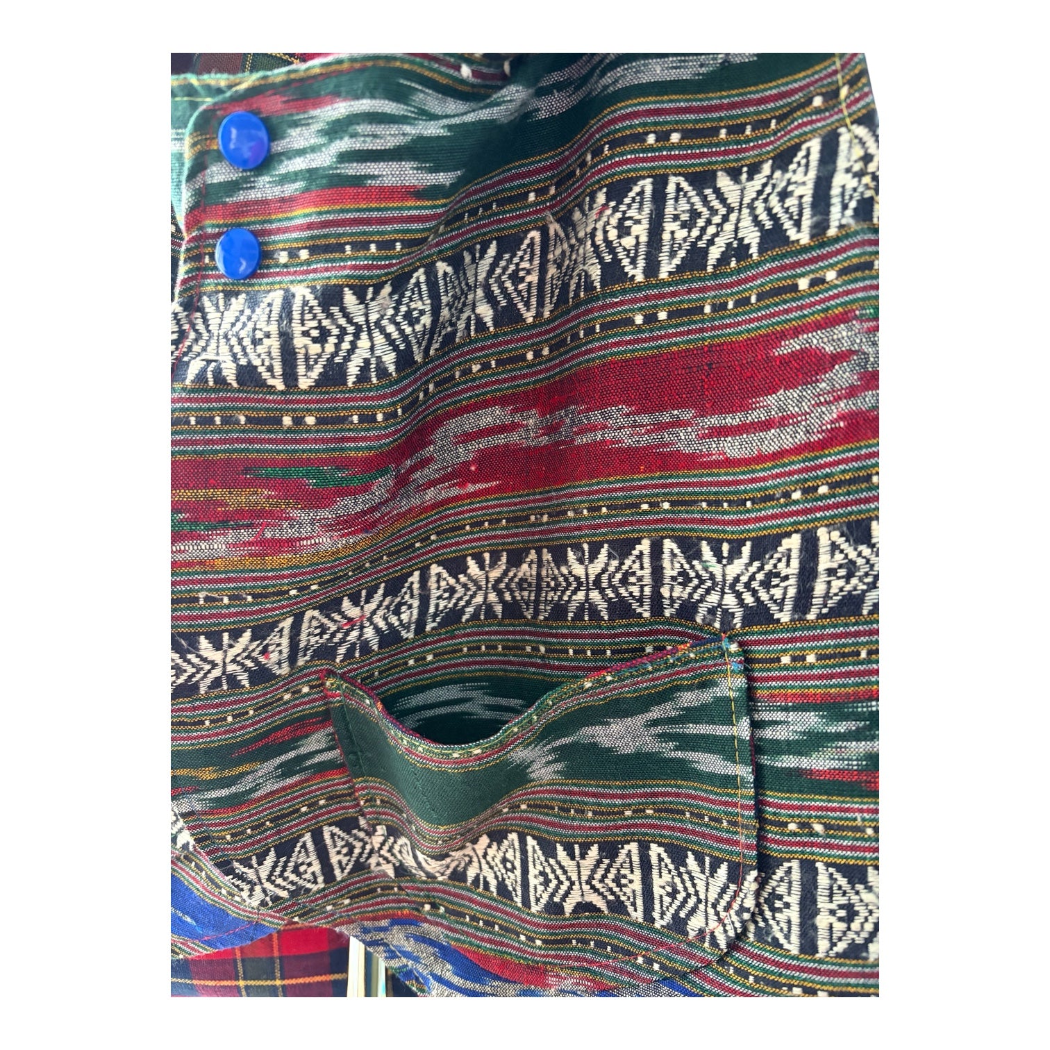 Boho Cotton Vest with Hood Size 4