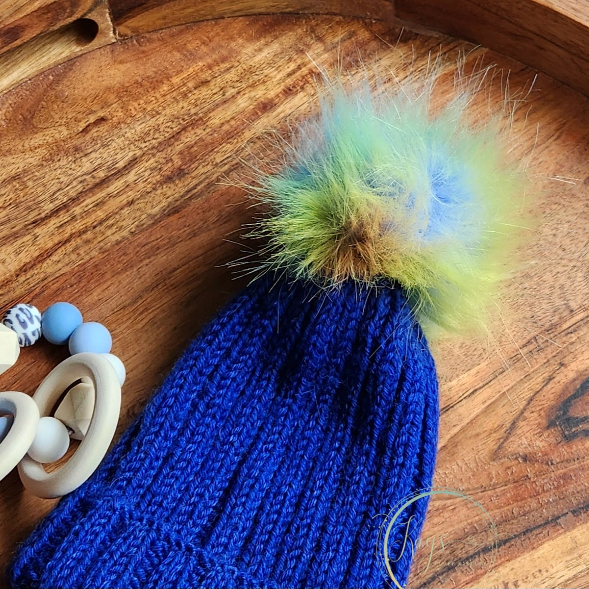 Handknit Newborn Baby Beanies
