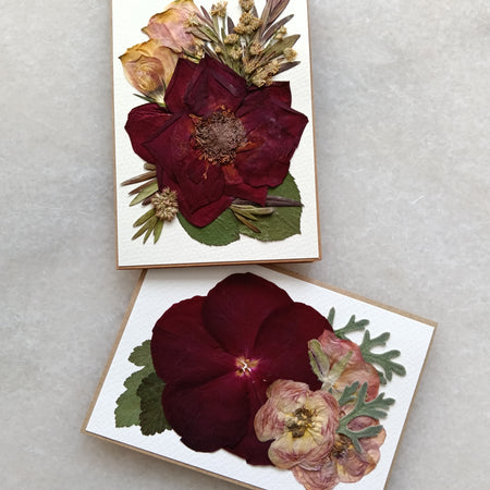 Lovers Bouquet | Pressed Flower Handmade Card