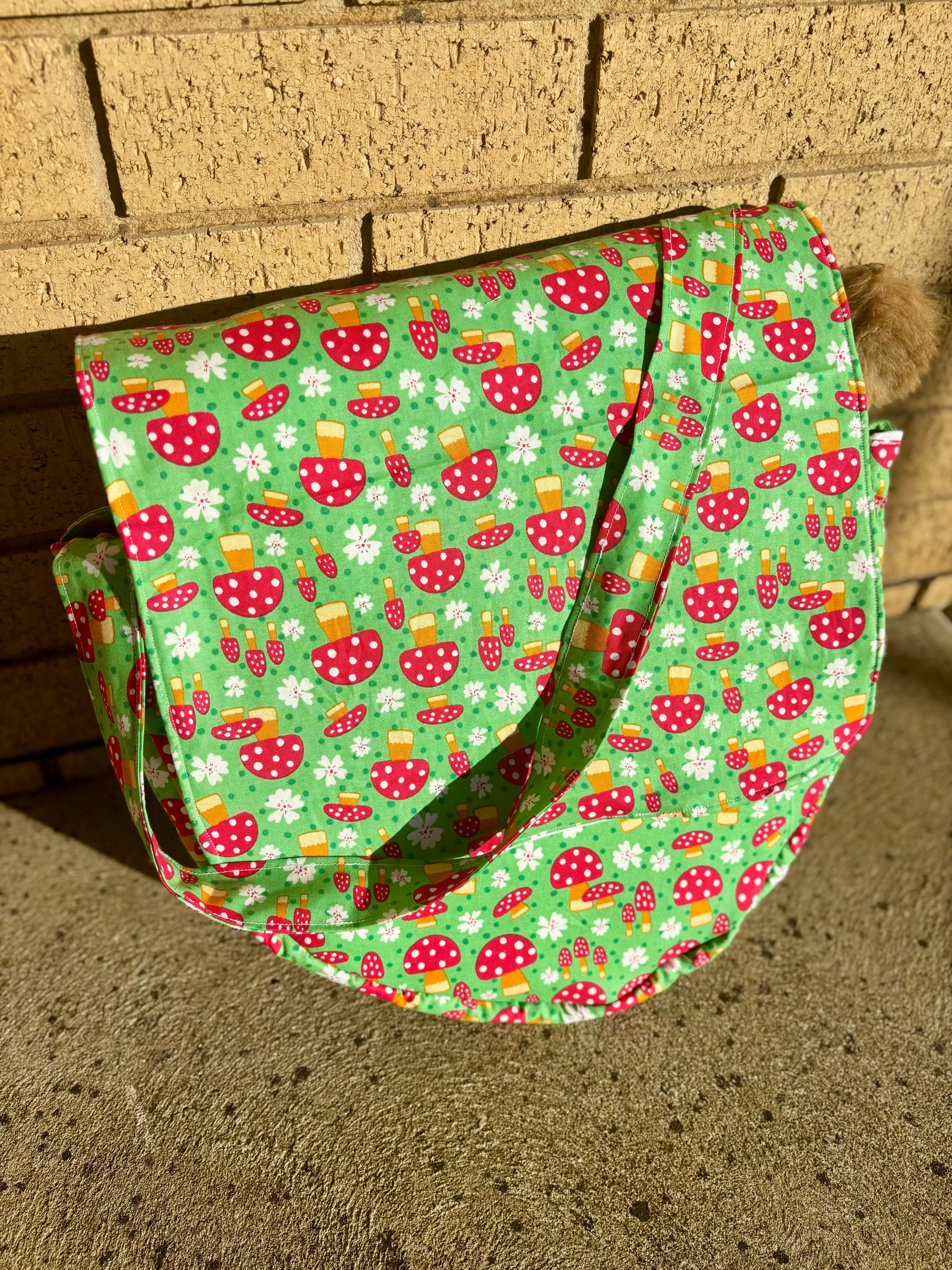 Handmade Hide drum bag fits 14”-16”