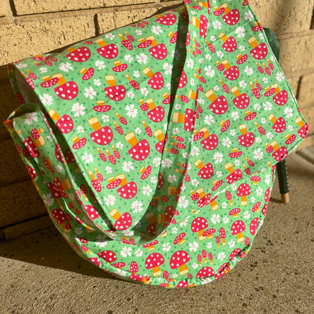 Handmade Hide drum bag fits 14”-16”