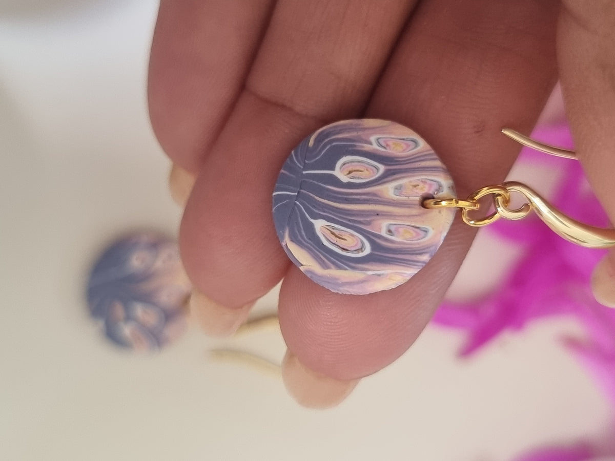 Dusky Swirl Dangle