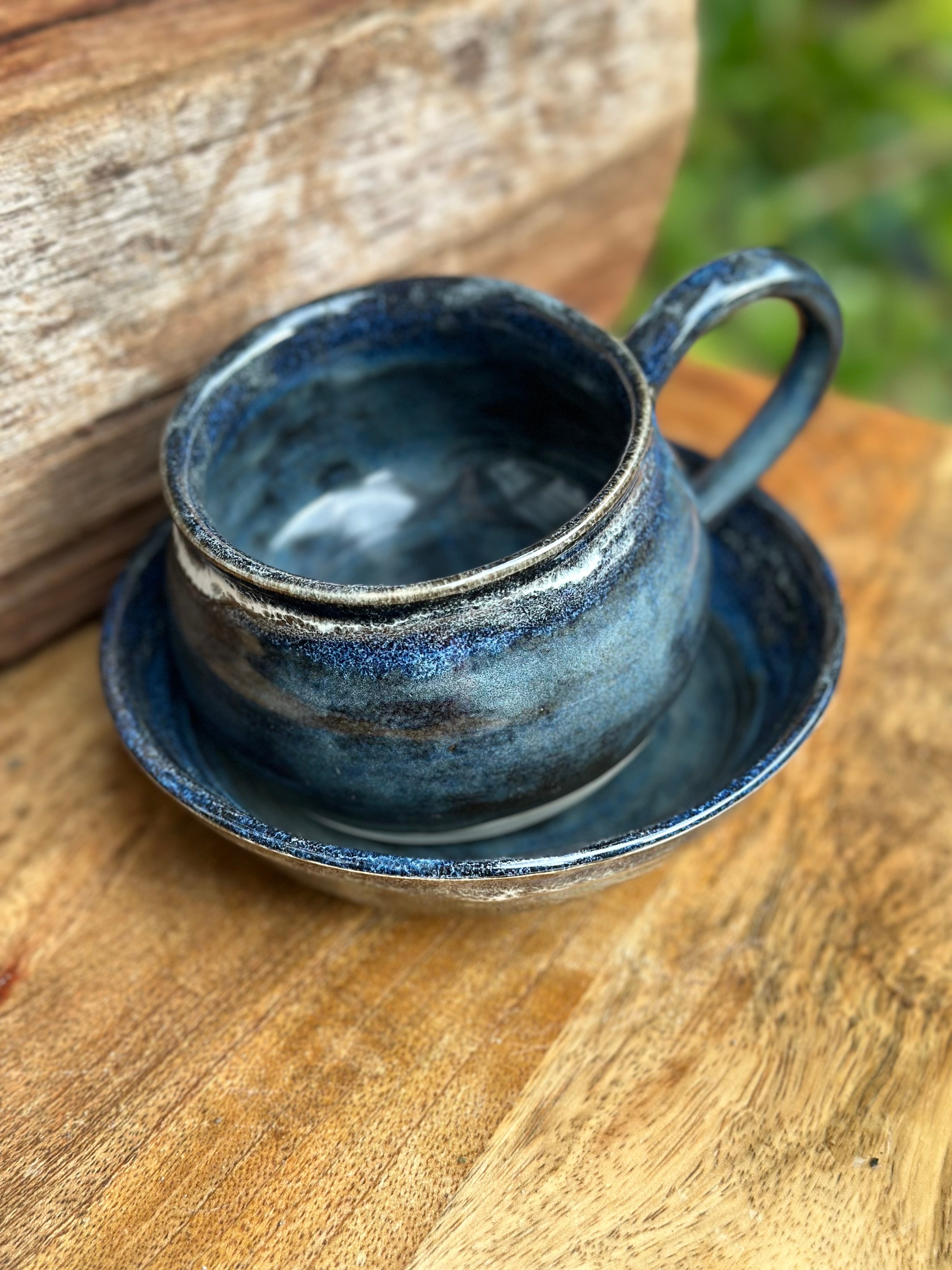 Mug and Bowl Set | Handmade Ceramic Tableware | Riders on the Storm