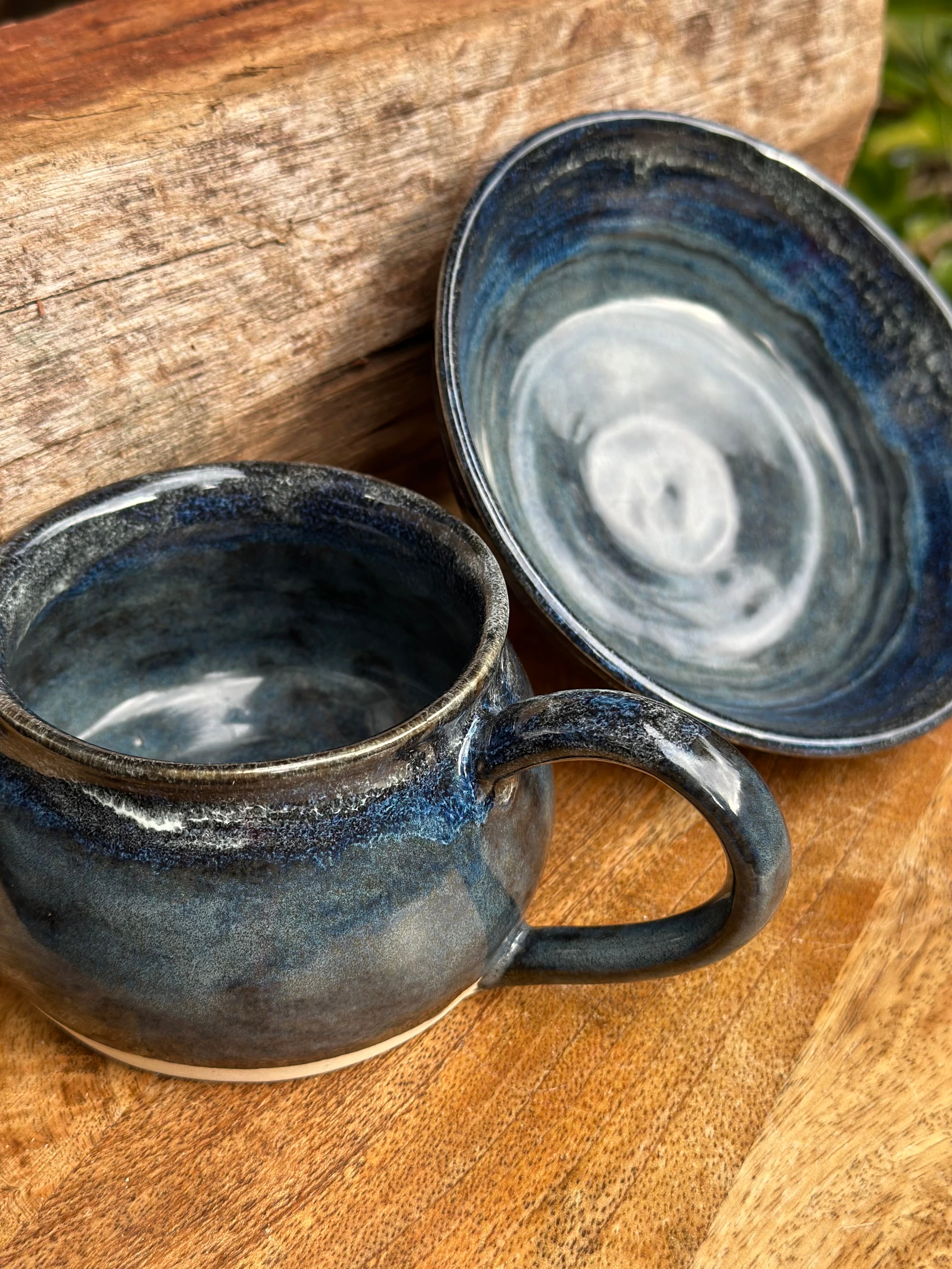 Mug and Bowl Set | Handmade Ceramic Tableware | Riders on the Storm
