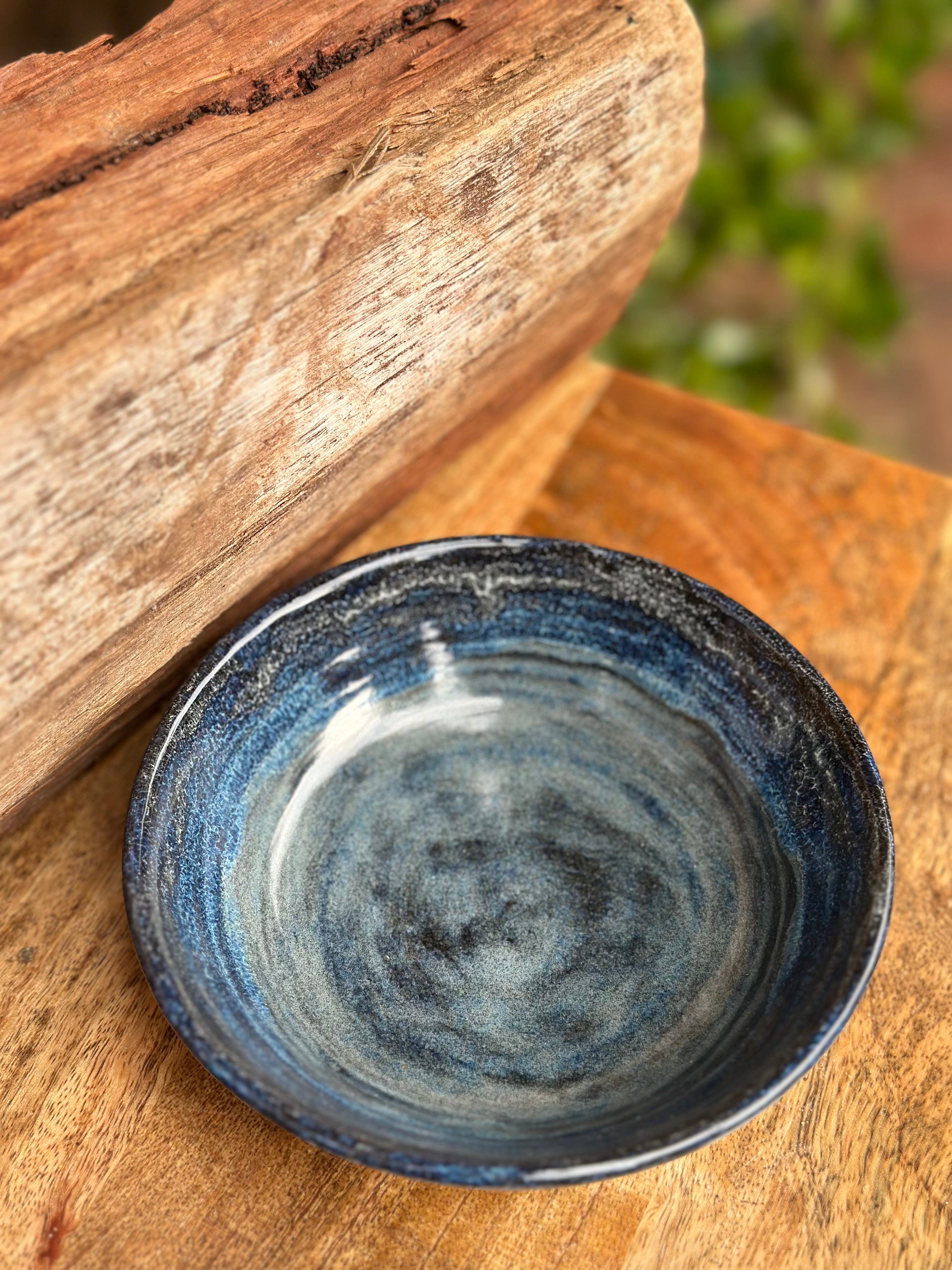 Coffee Mug and Bowl | Riders on the Storm | handmade ceramics